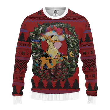 Tigger Winnie The Pooh Christmas Mc Ugly Christmas Sweater Thanksgiving Gift ? Usalast