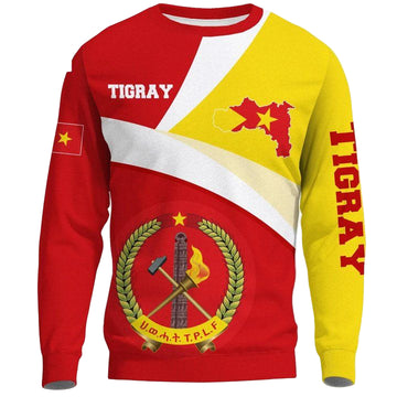 Tigray Sweater Tigray Flag Maps Red A10 ? Usalast