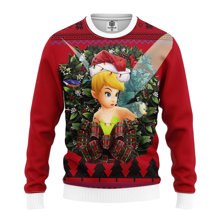Tinkerbell Noel Mc Ugly Christmas Sweater Thanksgiving Gift ? Usalast
