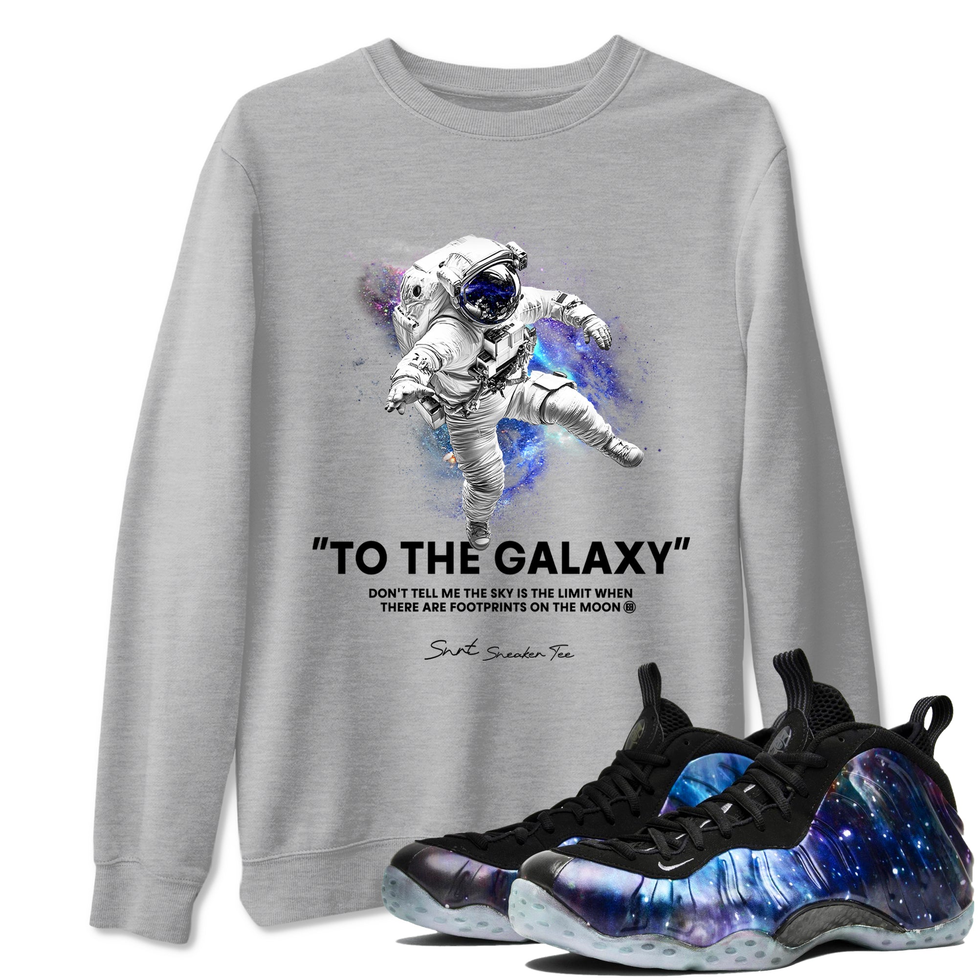 To The Galaxy Sneaker Tees - Air Foamposite One Galaxy