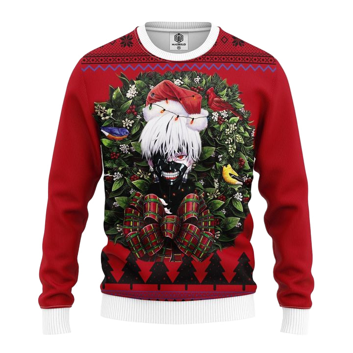 Tokyo Ghoul Noel Mc Ugly Christmas Sweater Thanksgiving Gift ? Usalast