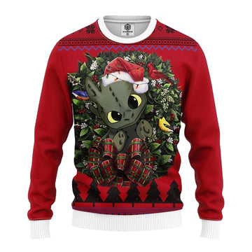 Toothless _How To Train Your Dragon Mc Ugly Christmas Sweater Thanksgiving Gift ? Usalast