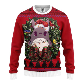 Totoro Noel Mc Ugly Christmas Sweater Thanksgiving Gift ? Usalast