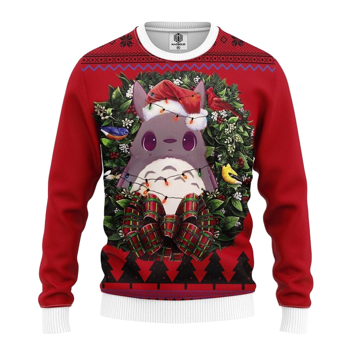 Totoro Noel Mc Ugly Christmas Sweater Thanksgiving Gift ? Usalast