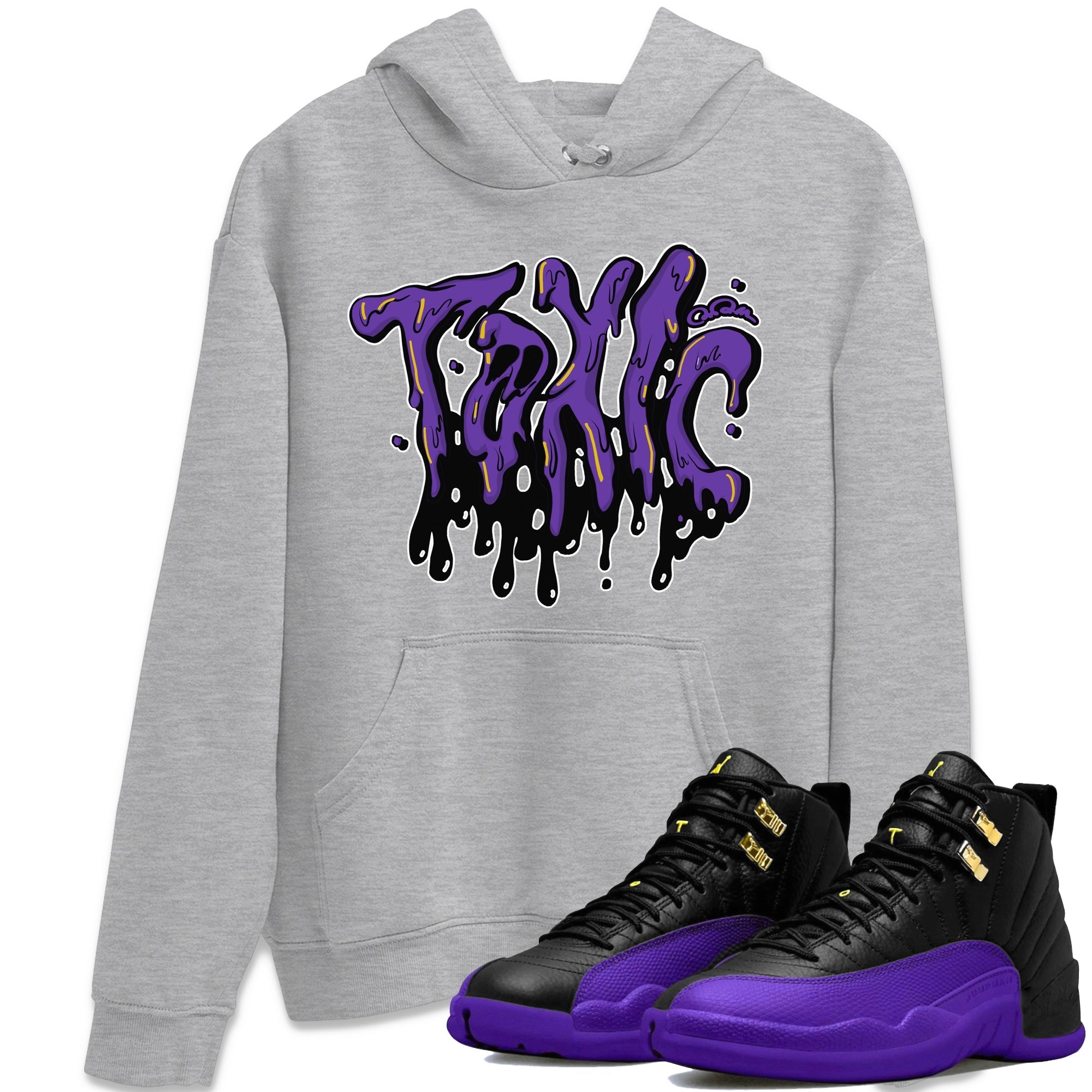 Toxic Unisex Tops - Air Jordan 12 Field Purple