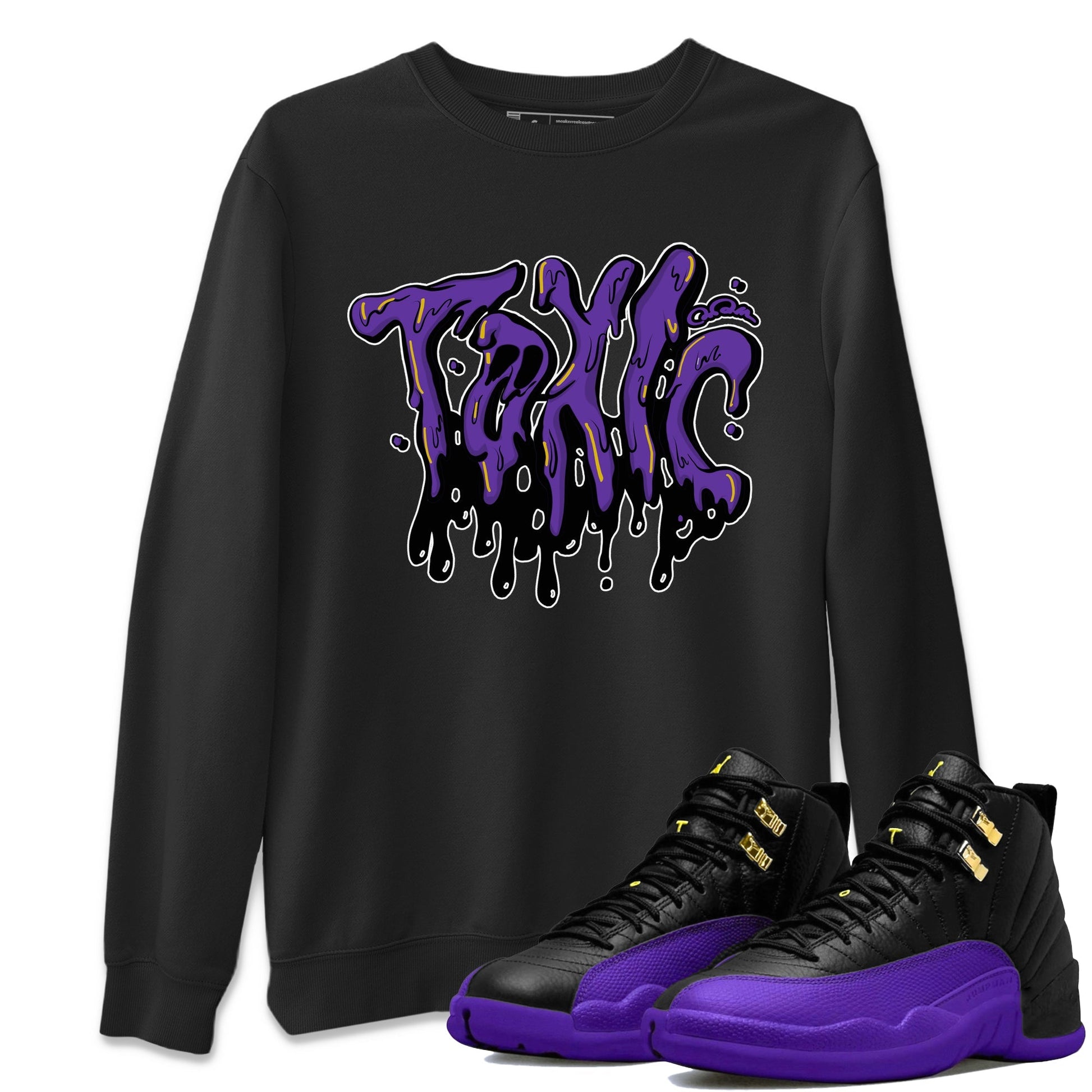 Toxic Unisex Tops - Air Jordan 12 Field Purple