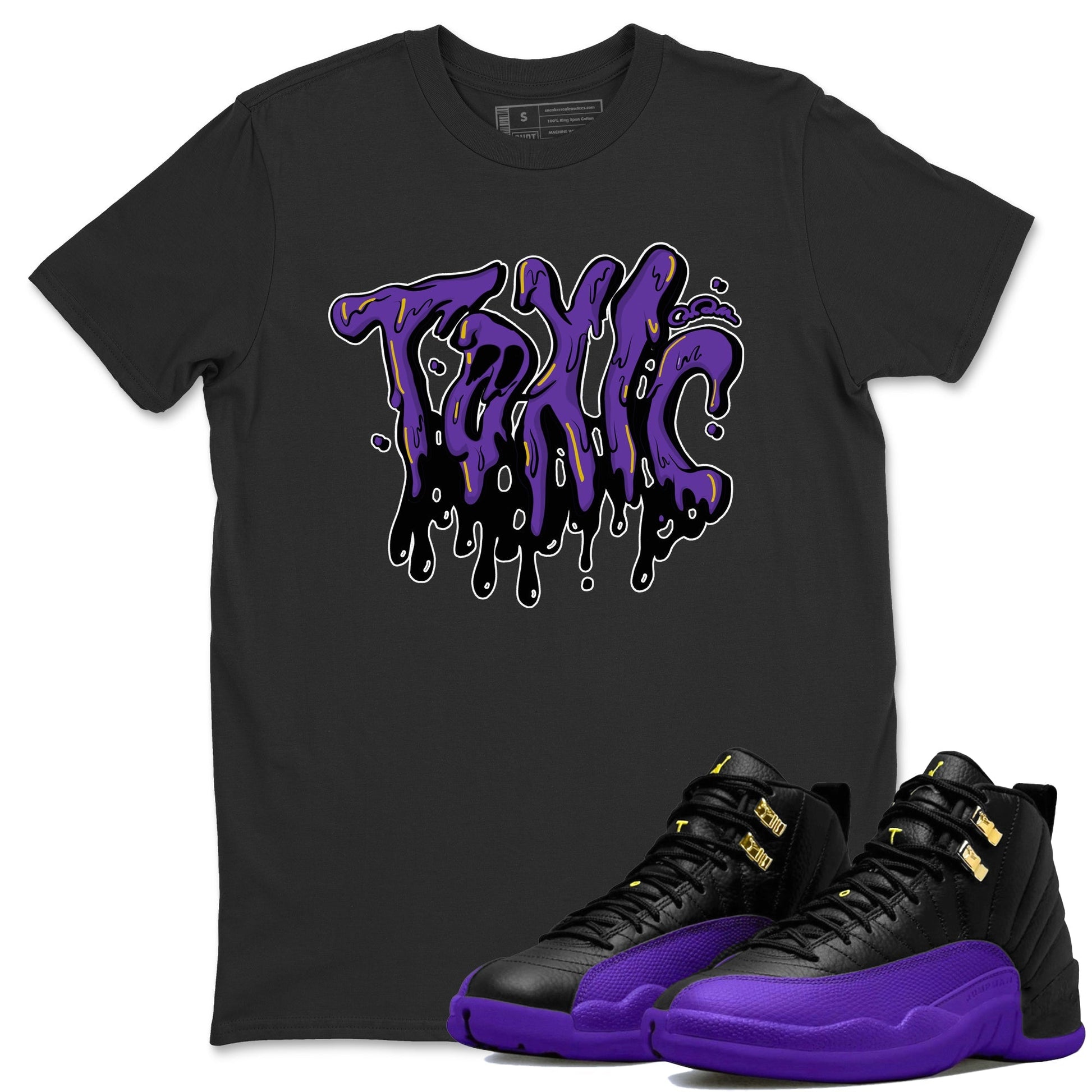 Toxic Unisex Tops - Air Jordan 12 Field Purple
