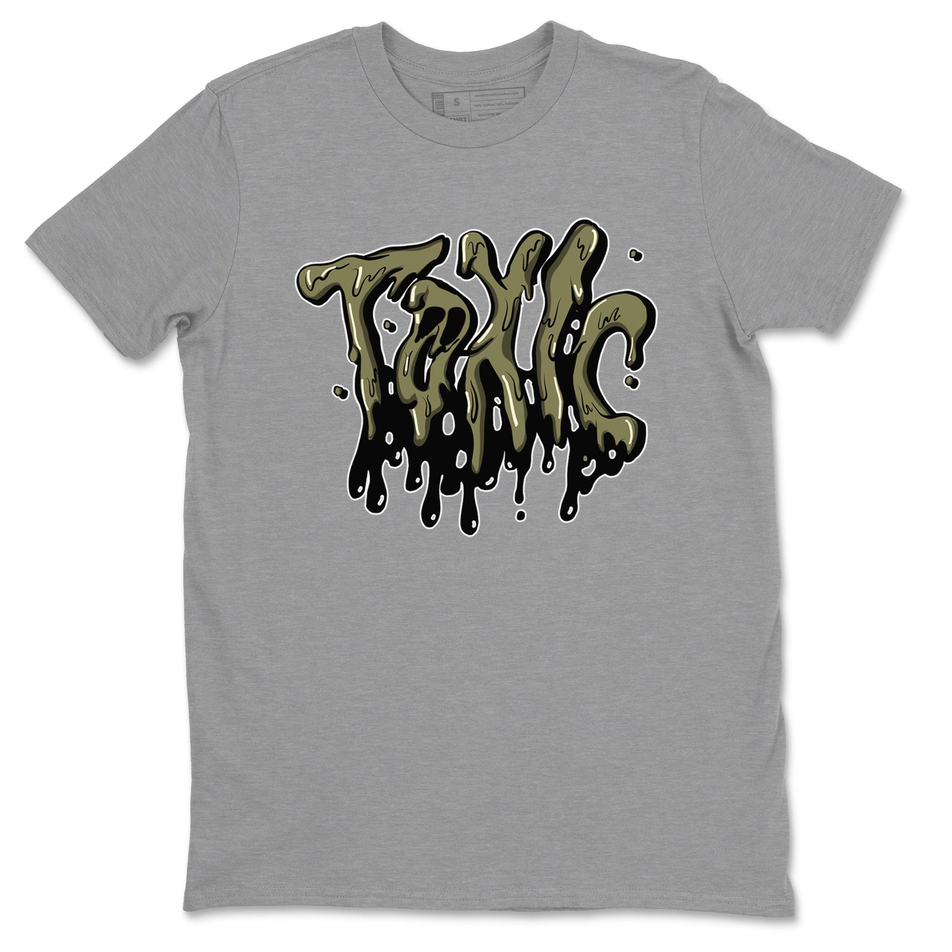 Toxic Sneaker Tee - Air Jordan 4 Medium Olive