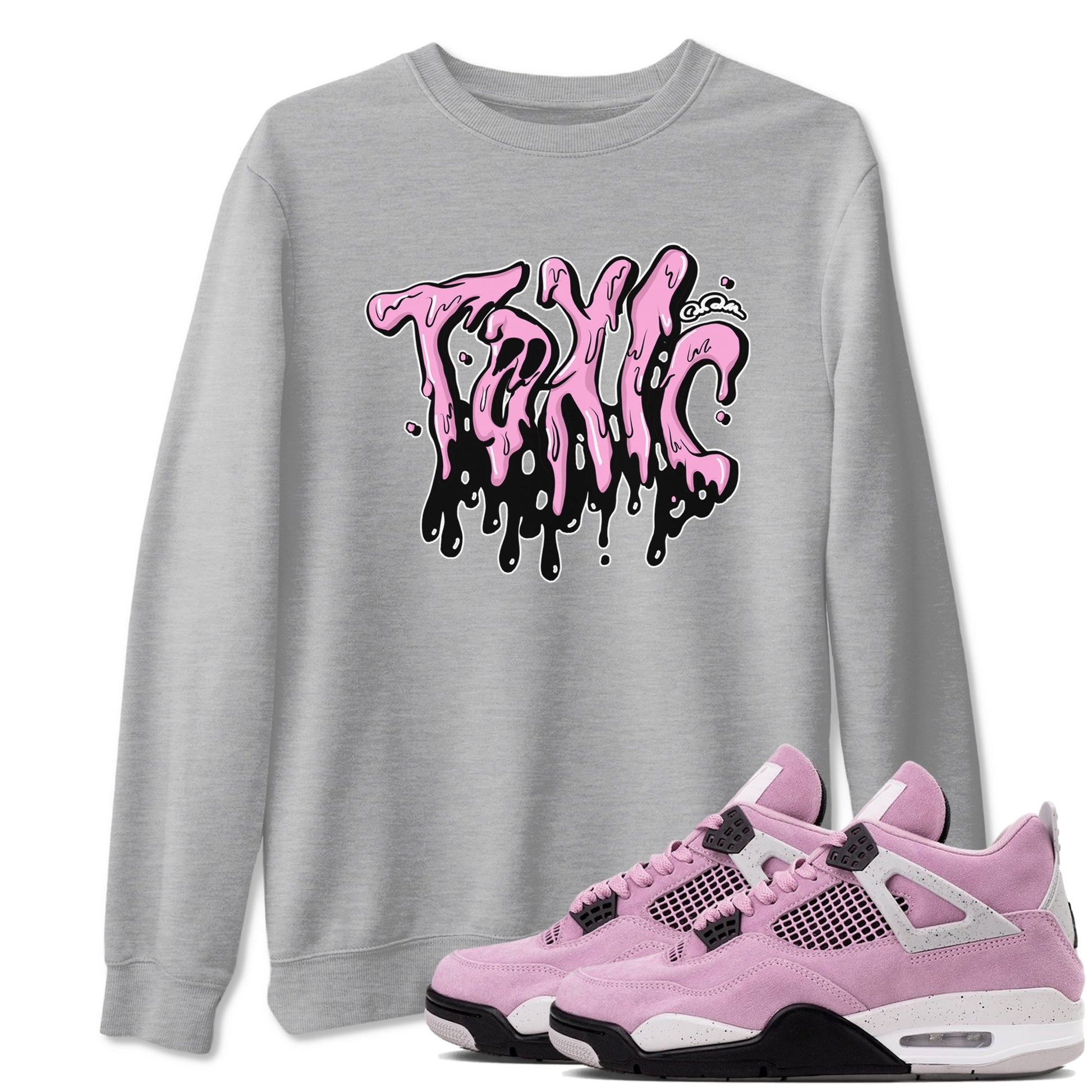 Toxic Sneaker Tees - Air Jordan 4 Orchid