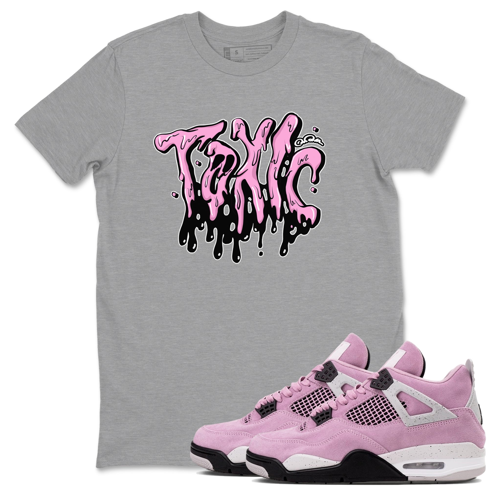 Toxic Sneaker Tees - Air Jordan 4 Orchid