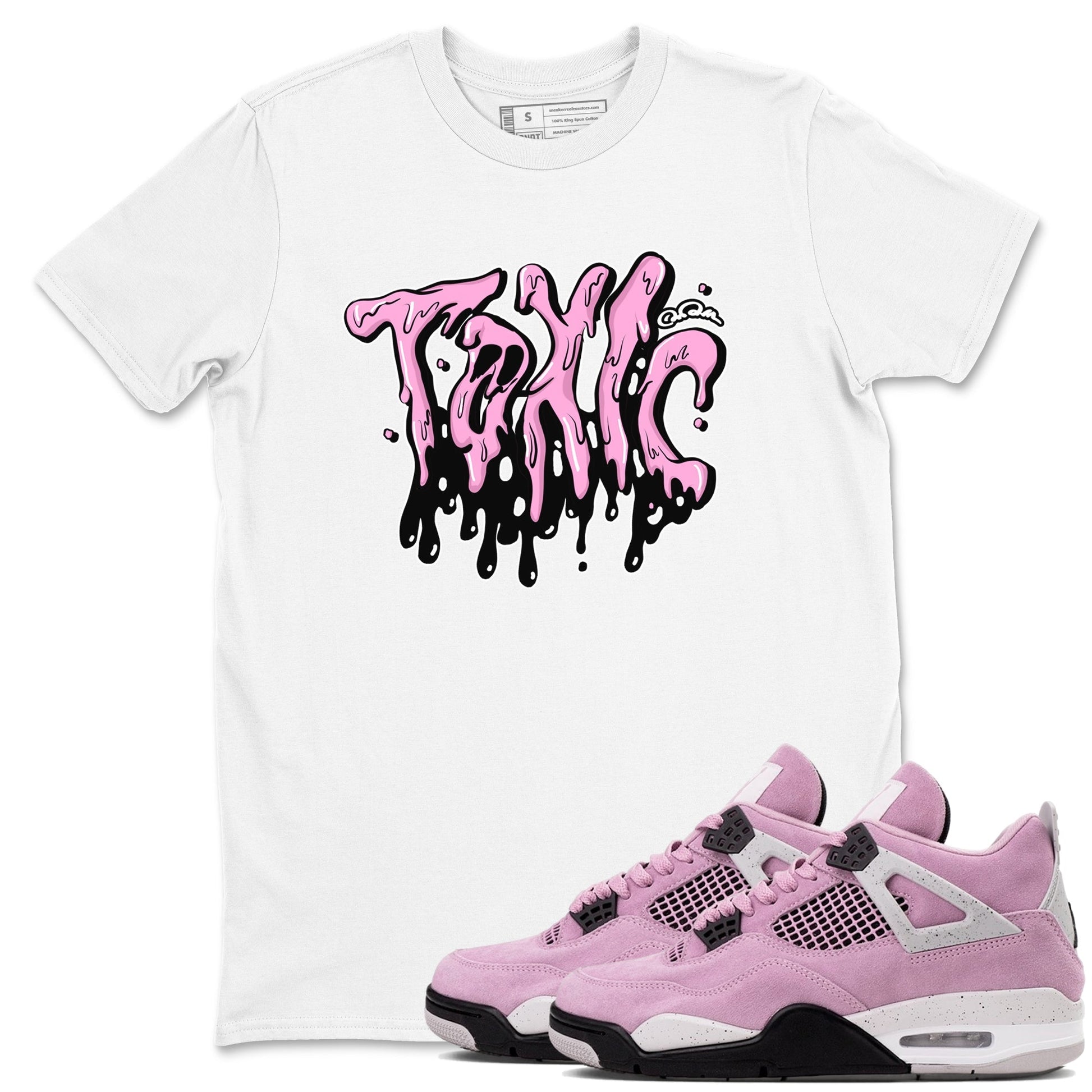 Toxic Sneaker Tees - Air Jordan 4 Orchid