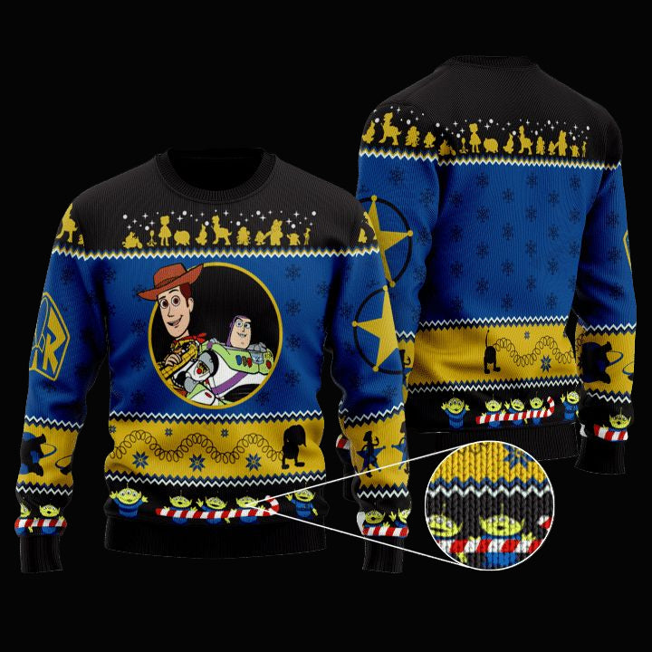 Toy Story Woody Buzz Lightyear Christmas Sweater ? Usalast