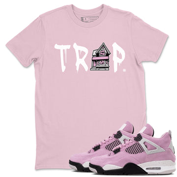 Trap House Sneaker Tees - Air Jordan 4 Orchid