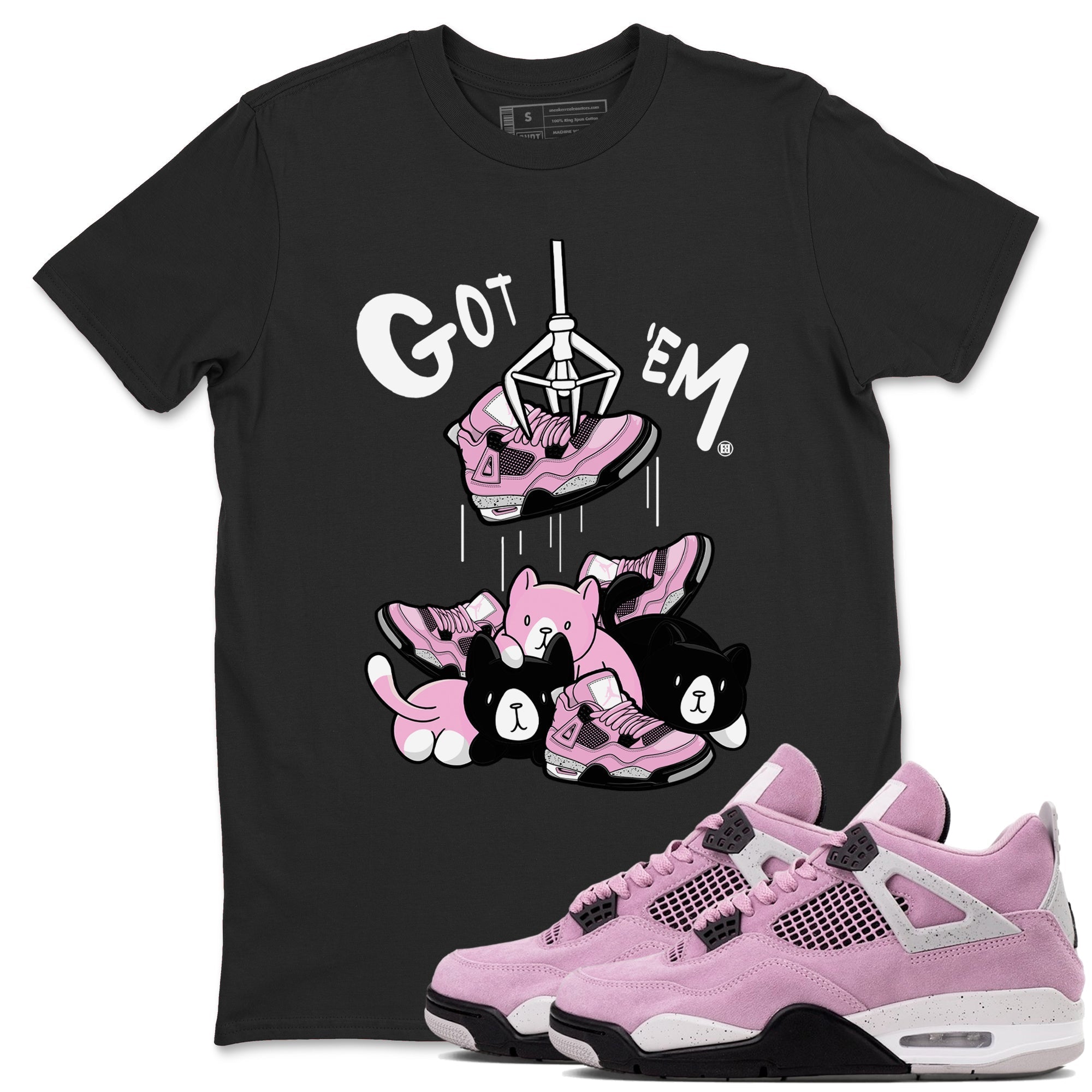 Treasure Hunter Sneaker Tees - Air Jordan 4 Orchid