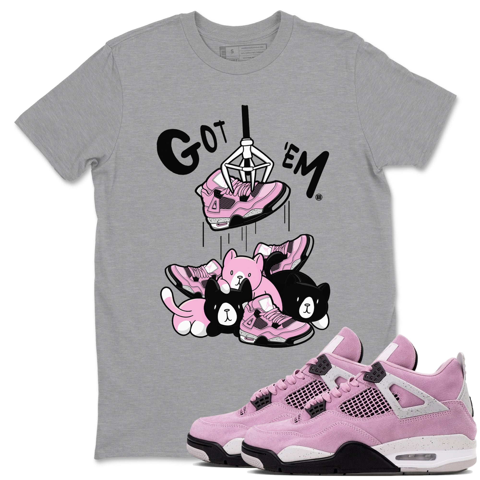 Treasure Hunter Sneaker Tees - Air Jordan 4 Orchid