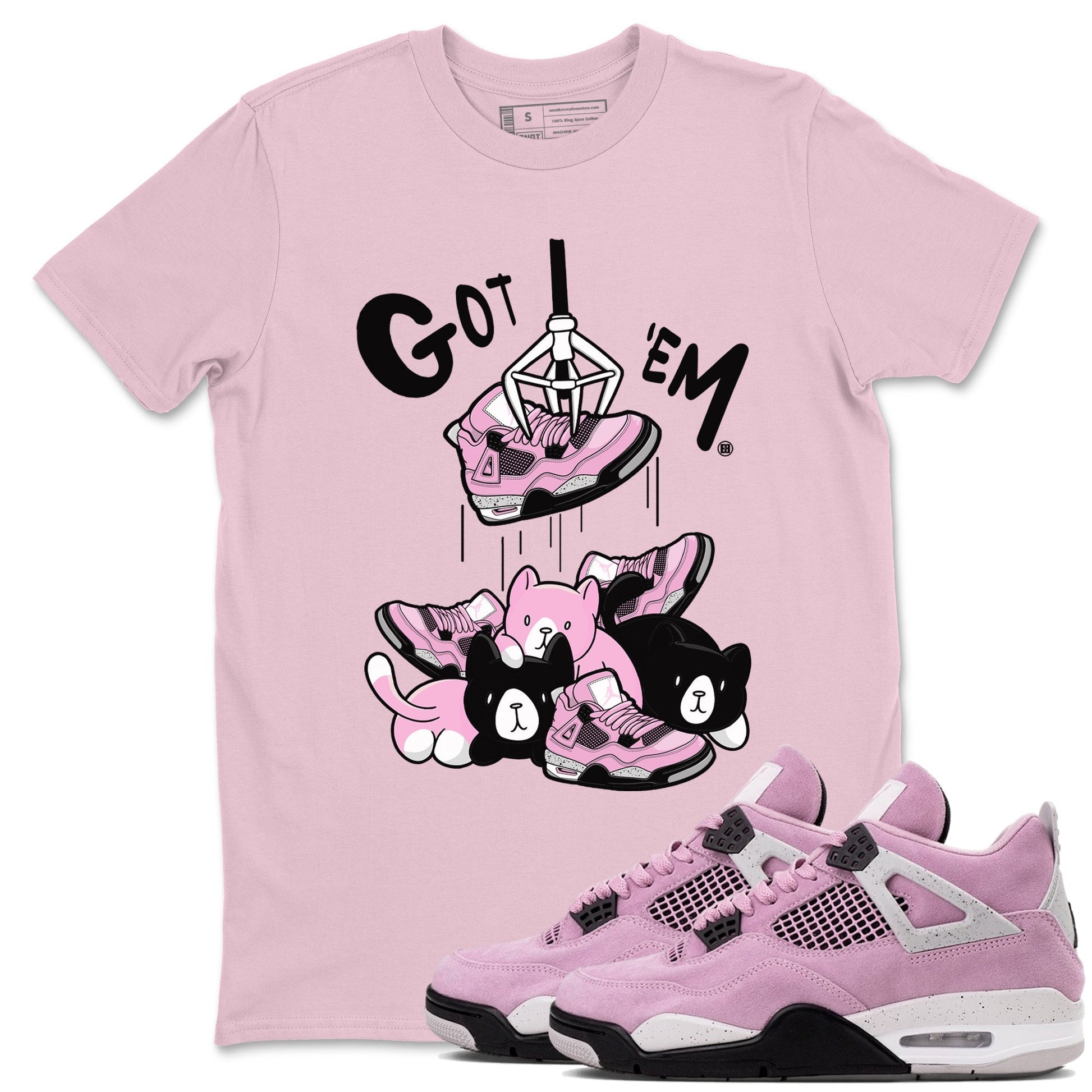 Treasure Hunter Sneaker Tees - Air Jordan 4 Orchid
