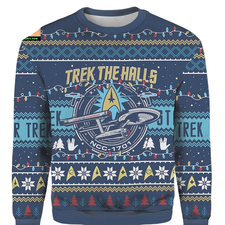 Trek The Halls Merry Christmas 2022 3D Sweater ? Usalast