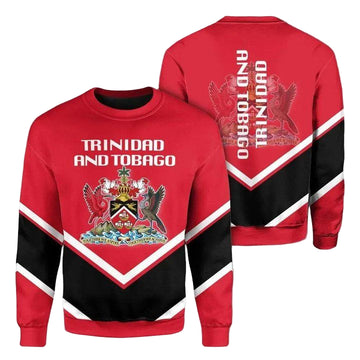 Trinidad And Tobago Coat Of Arms Sweater Lucian Style J5W ? Usalast