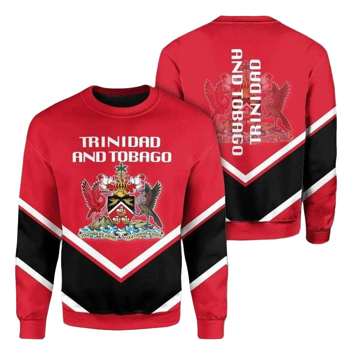 Trinidad And Tobago Coat Of Arms Sweater Lucian Style J5W ? Usalast