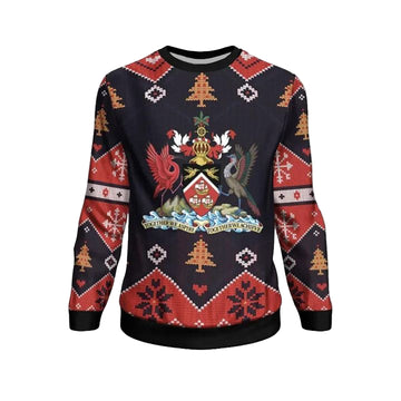 Trinidad Tobago Christmas Sweater ? Santa Claus Ho Ho Ho ? Bn1810 ? Usalast