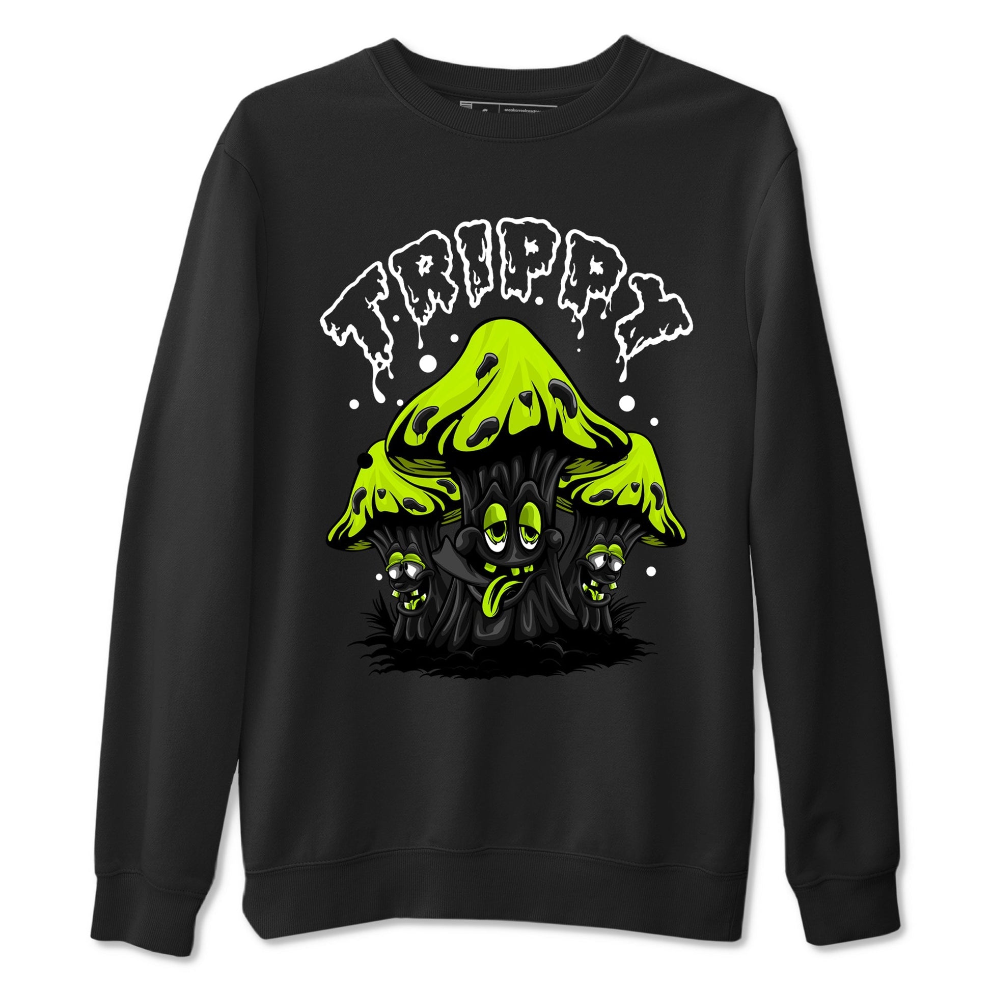 Trippy Sneaker Tees - Air Foamposite One Black Volt
