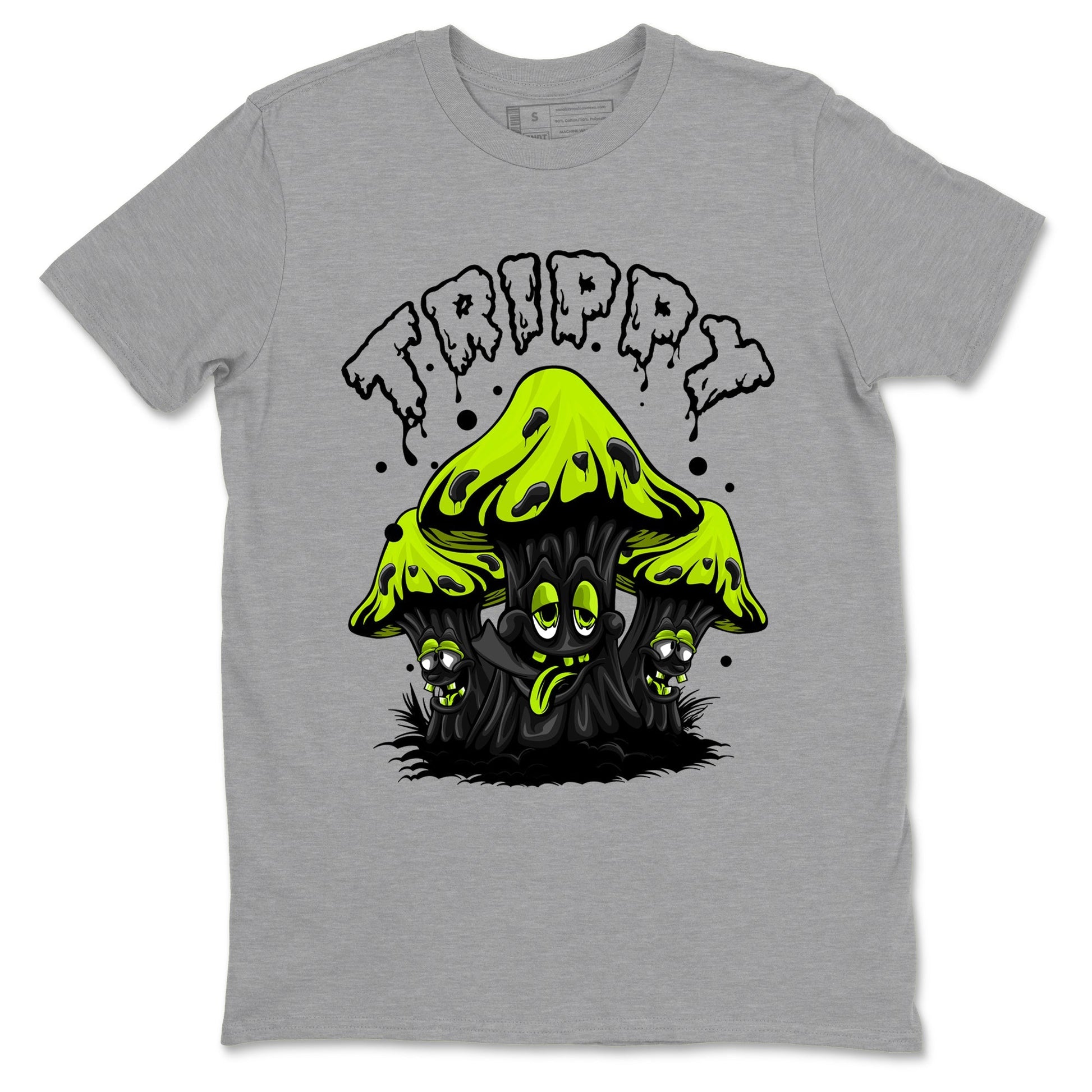 Trippy Sneaker Tees - Air Foamposite One Black Volt