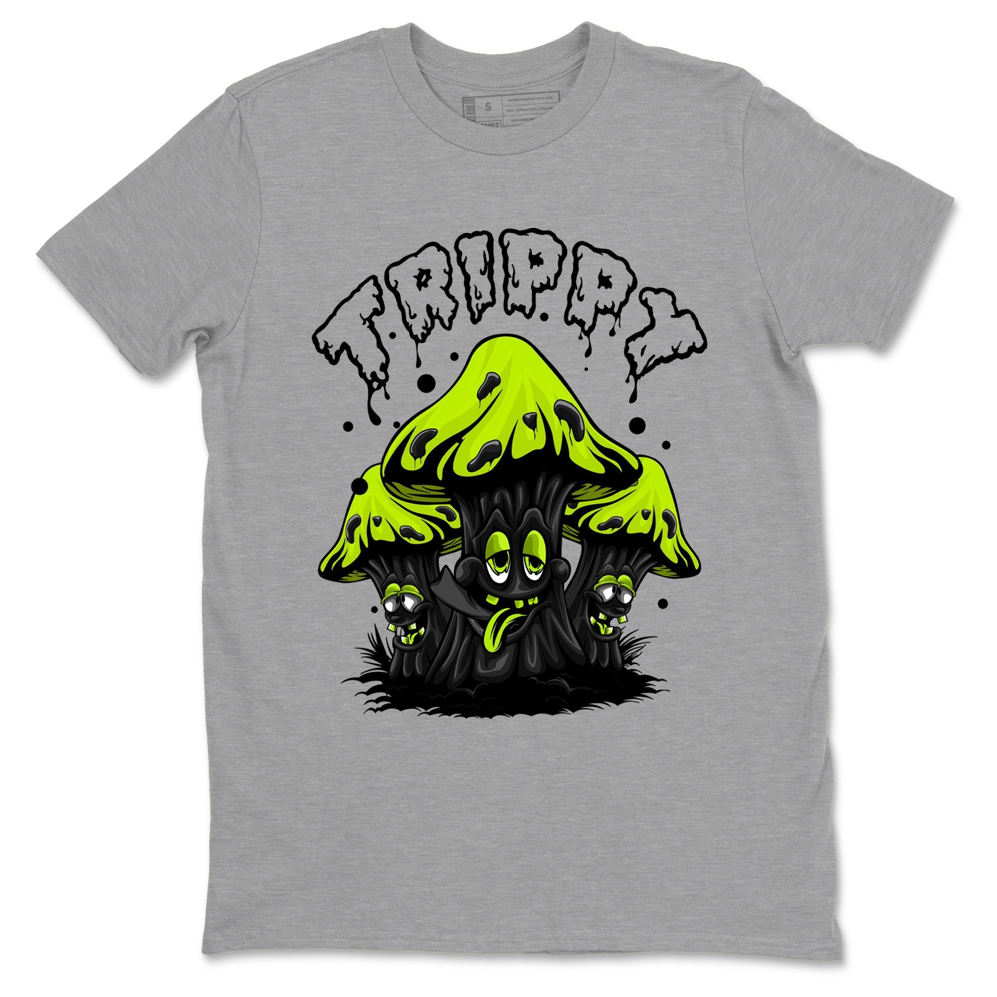 Trippy Sneaker Tees - Air Foamposite One Black Volt