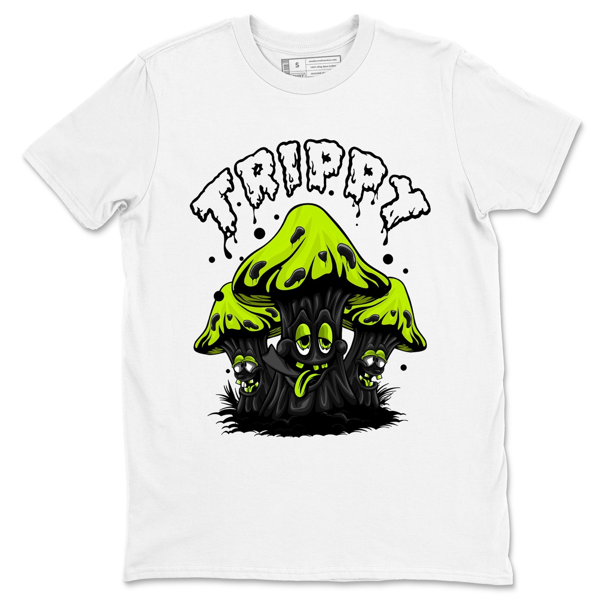 Trippy Sneaker Tees - Air Foamposite One Black Volt