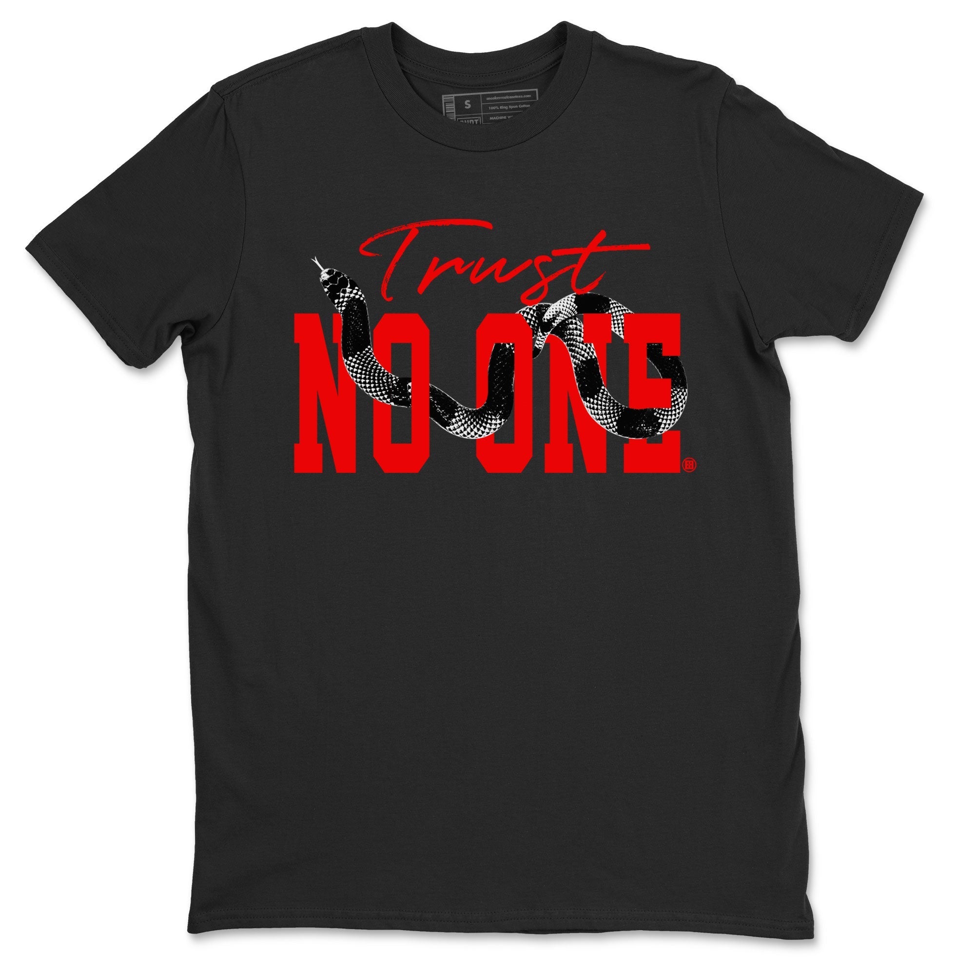 Trust No One Sneaker Tee - Yeezy 350 Bred