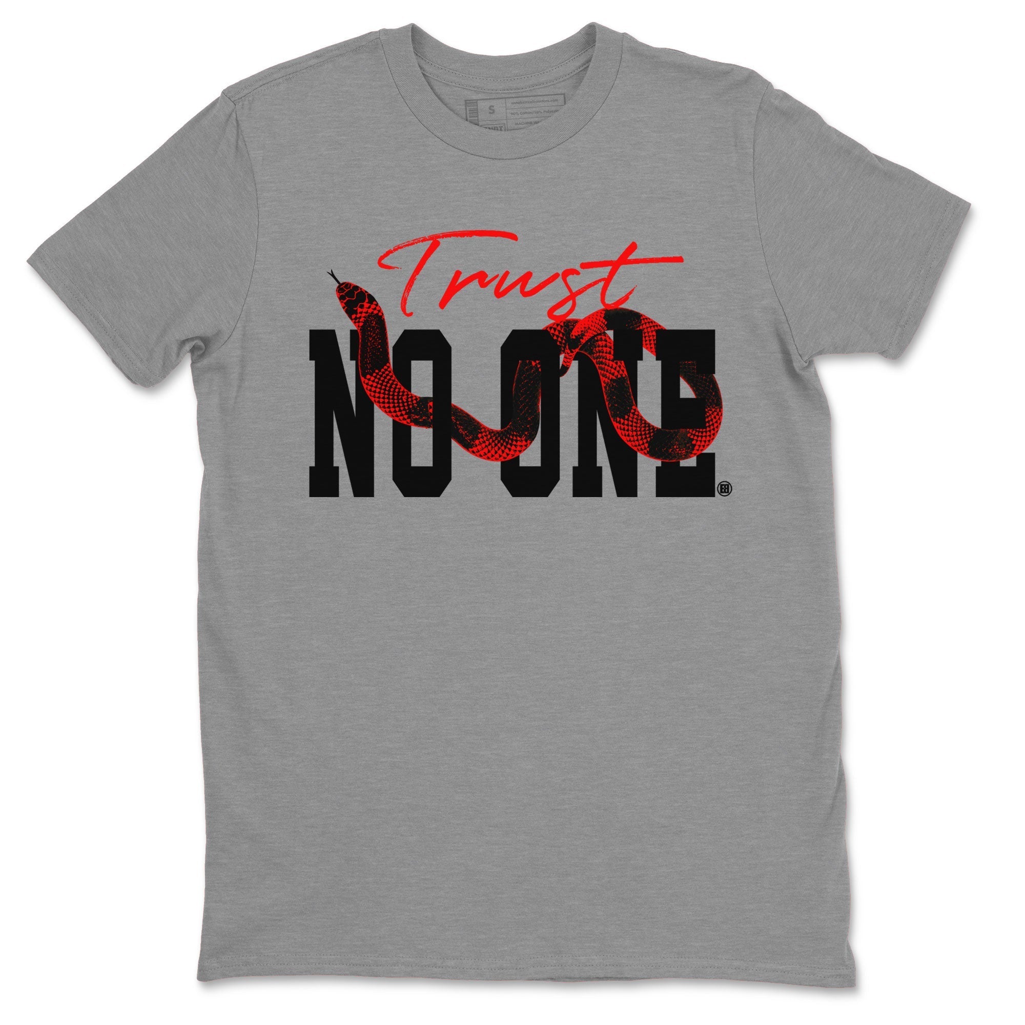 Trust No One Sneaker Tee - Yeezy 350 Bred