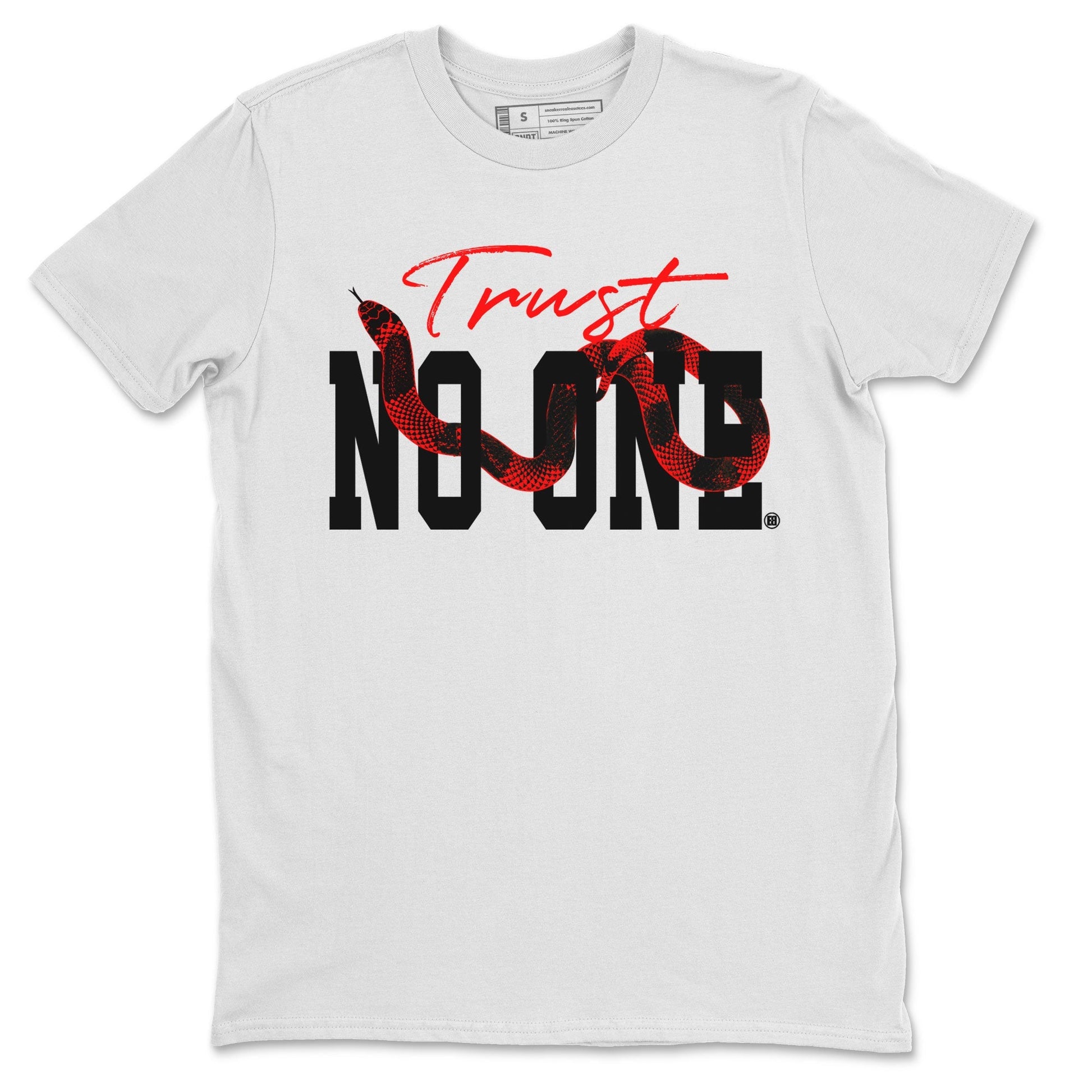 Trust No One Sneaker Tee - Yeezy 350 Bred