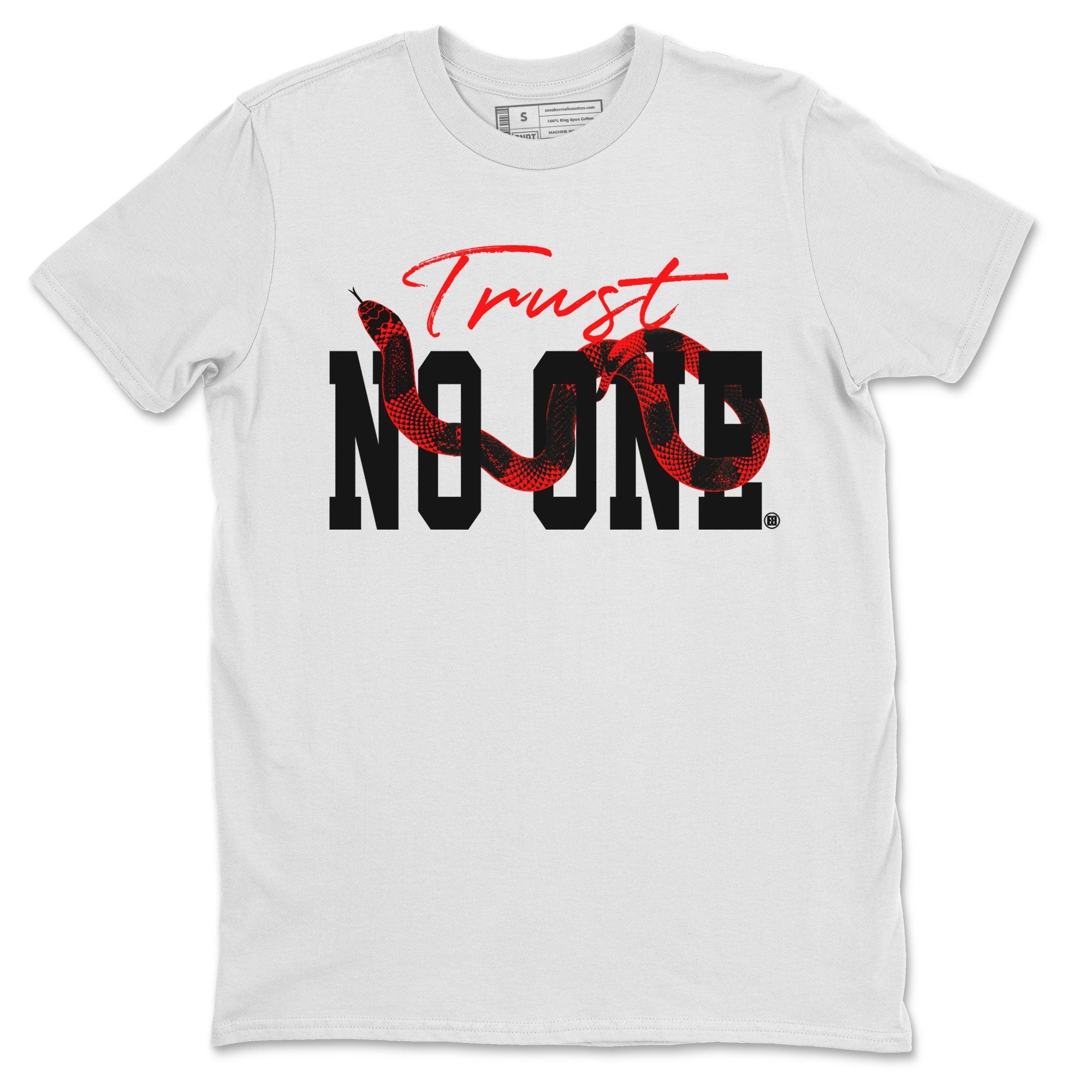 Trust No One Sneaker Tee - Yeezy 350 Bred