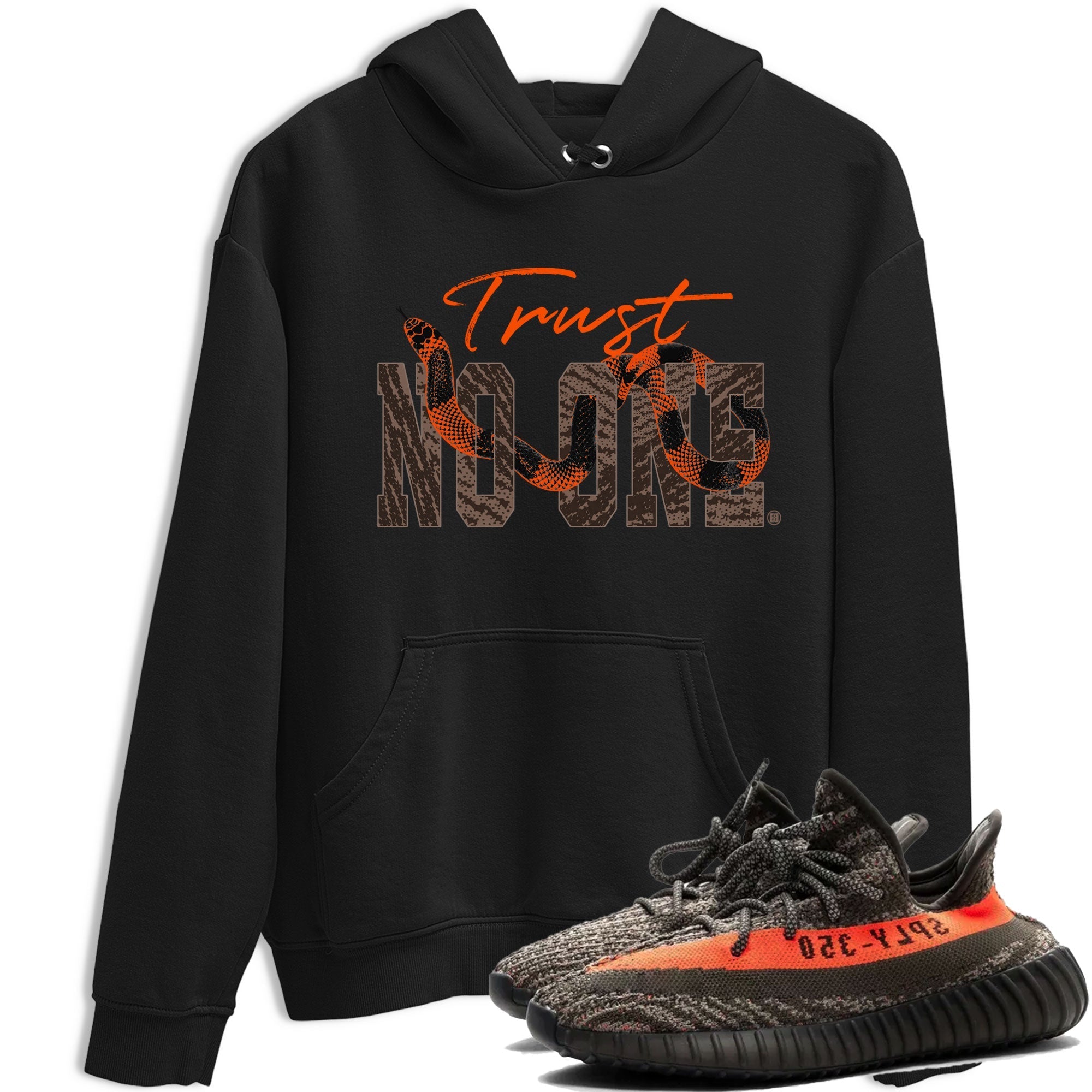 Trust No One Sneaker Tee - Yeezy 350 Carbon Beluga
