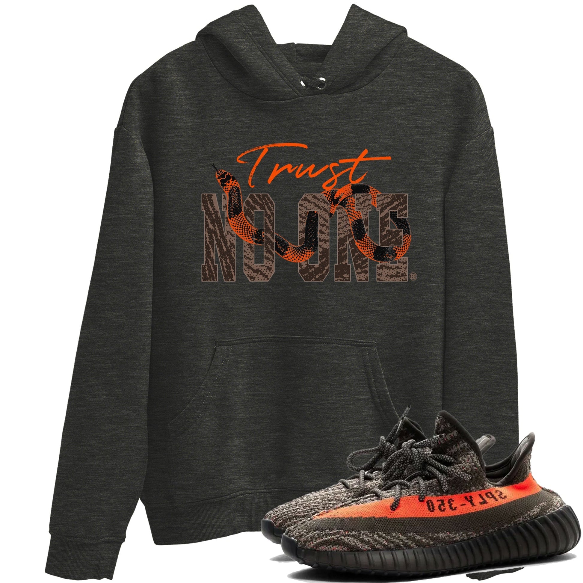 Trust No One Sneaker Tee - Yeezy 350 Carbon Beluga