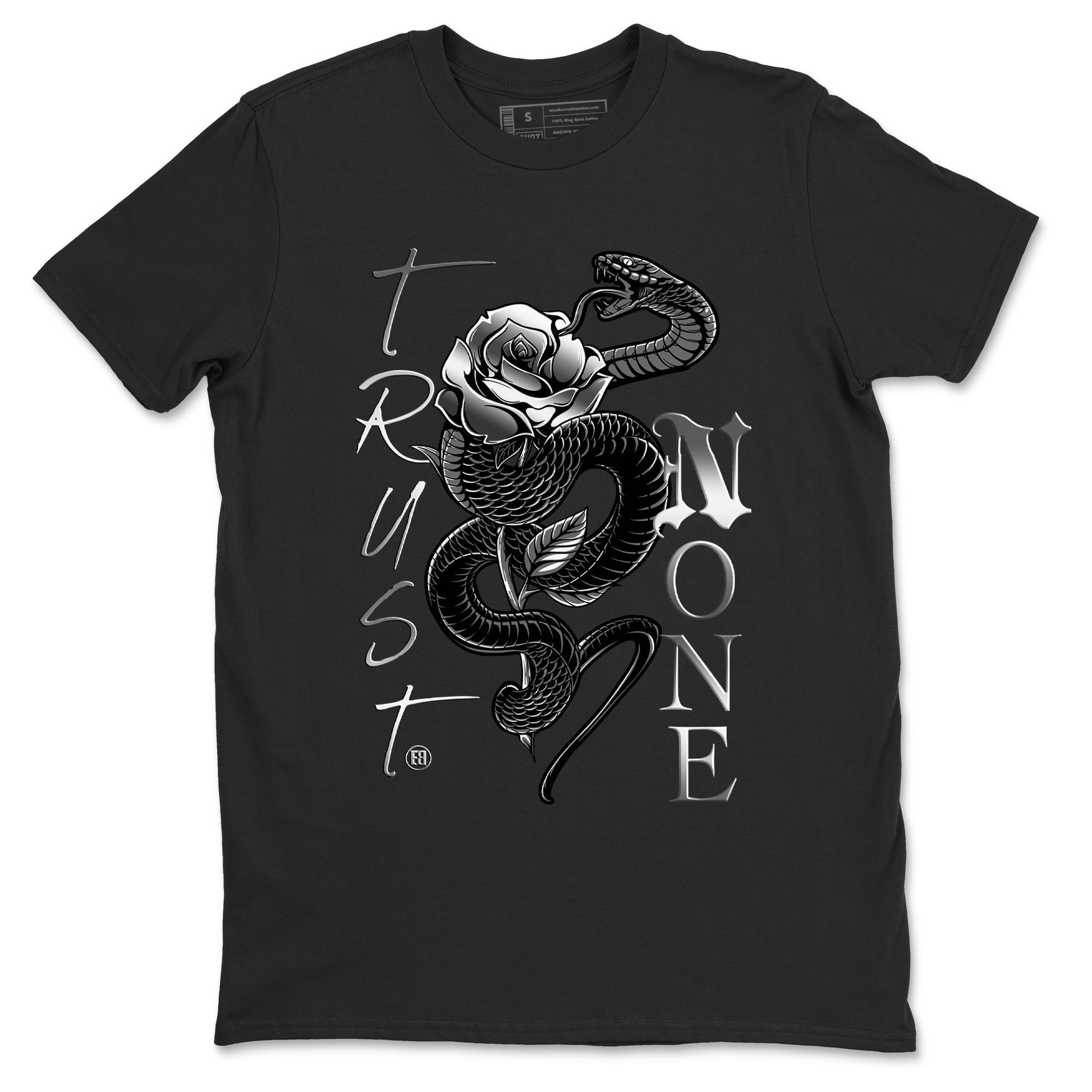 Trust None Sneaker Tees - AE 1 Silver Metallic