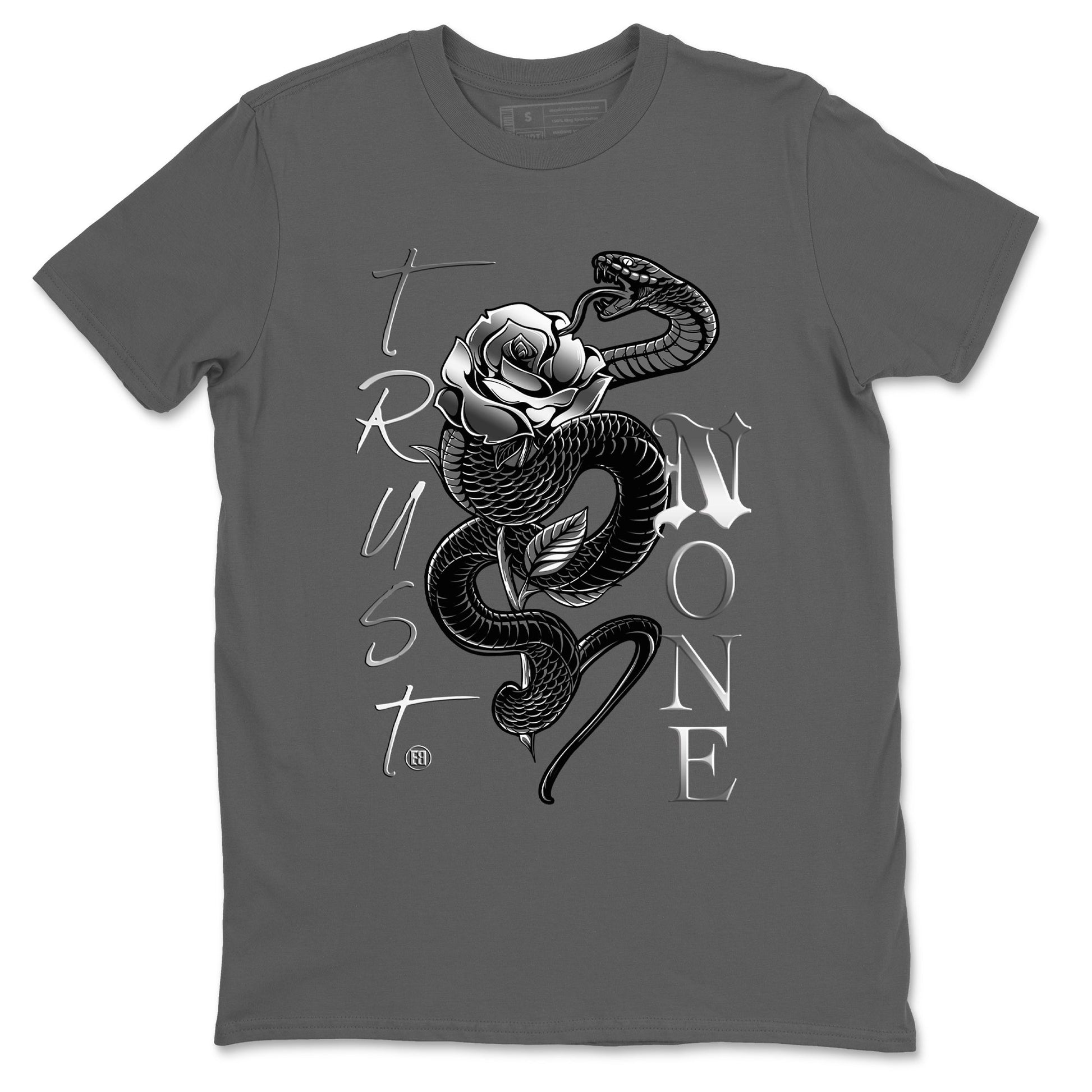 Trust None Sneaker Tees - AE 1 Silver Metallic