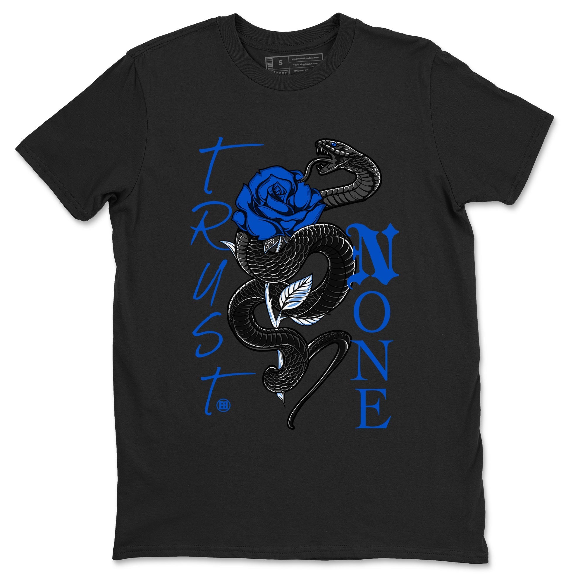Trust None Sneaker Tee - Air Jordan 1 Royal Reimagined