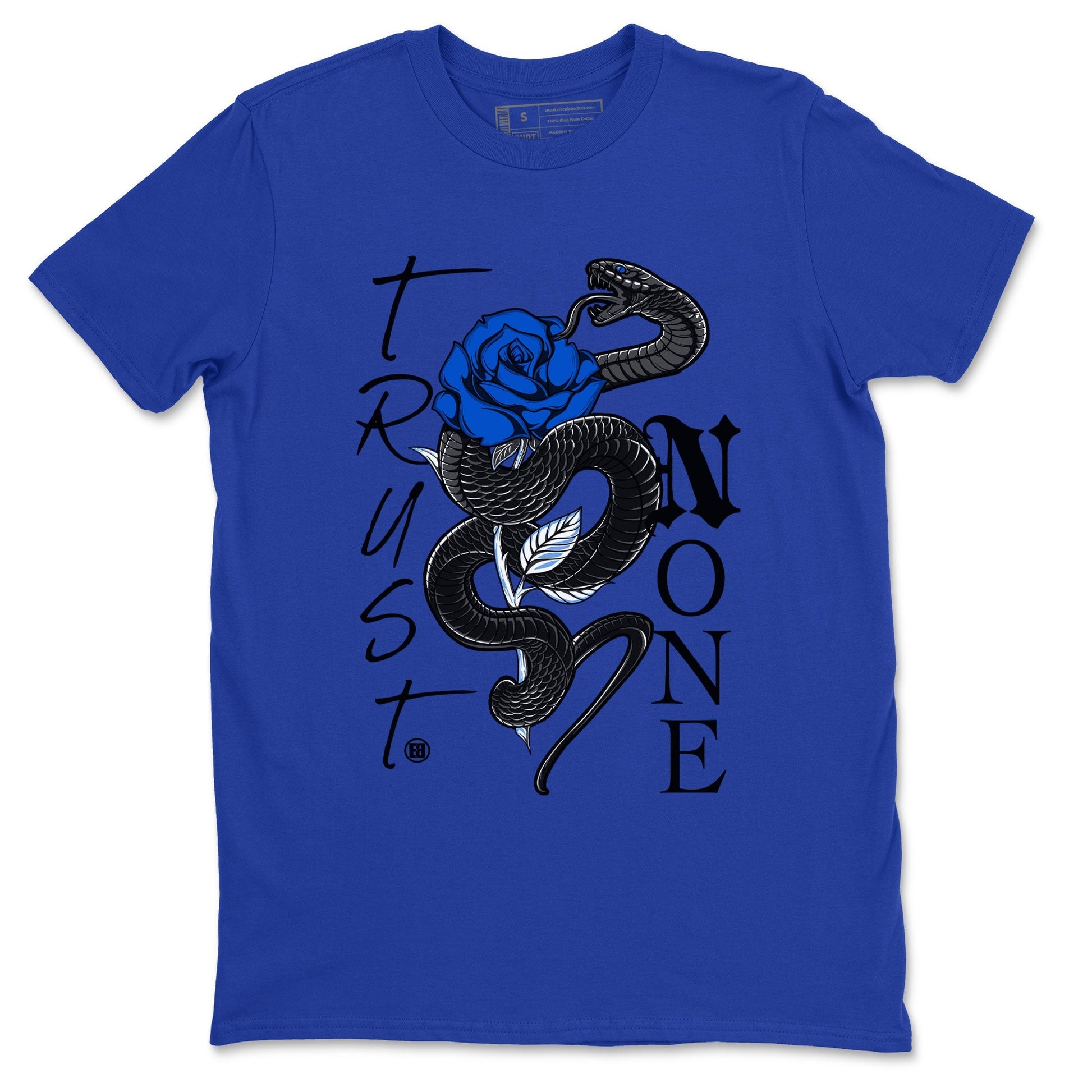 Trust None Sneaker Tee - Air Jordan 1 Royal Reimagined