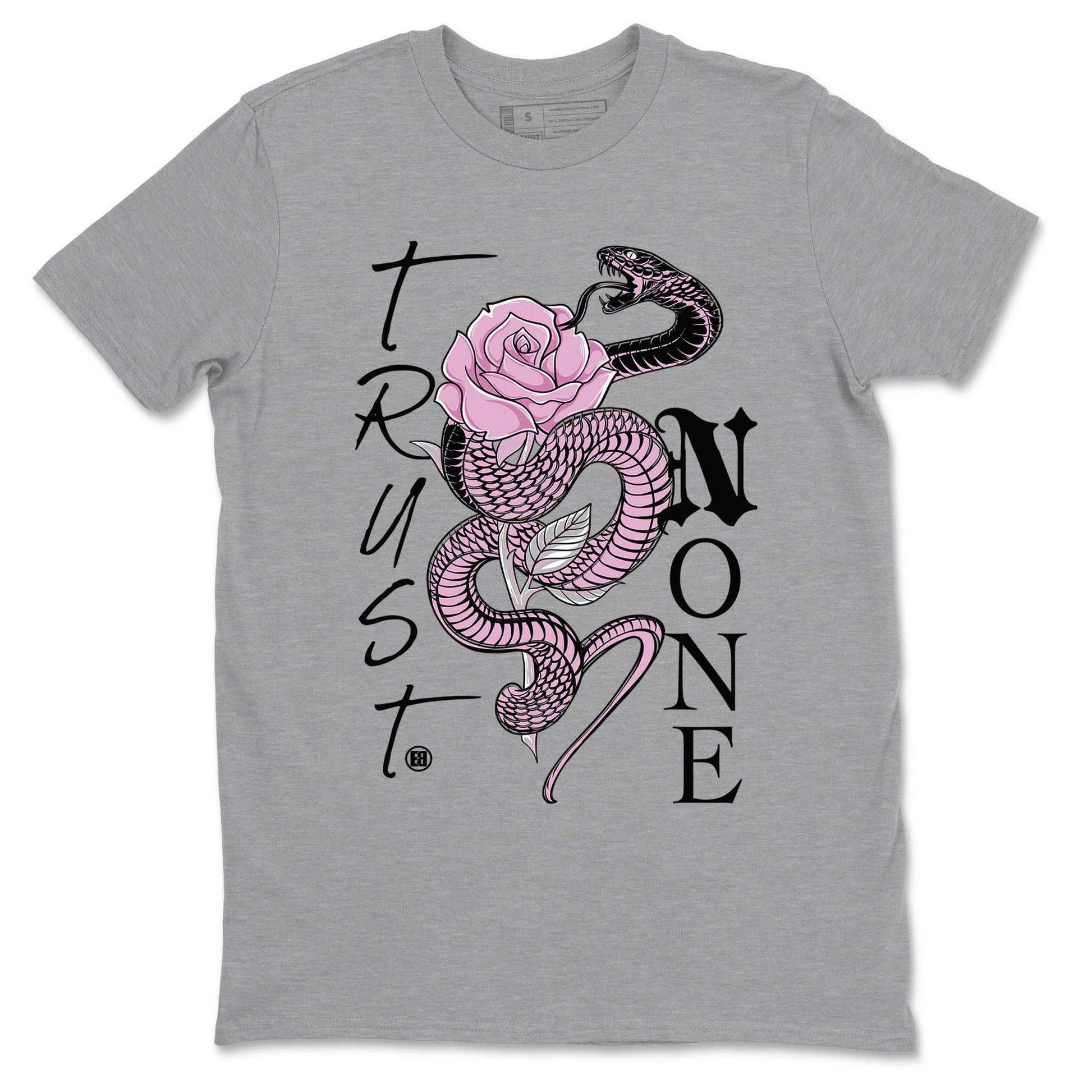 Trust None Sneaker Tees - Air Jordan 4 Orchid