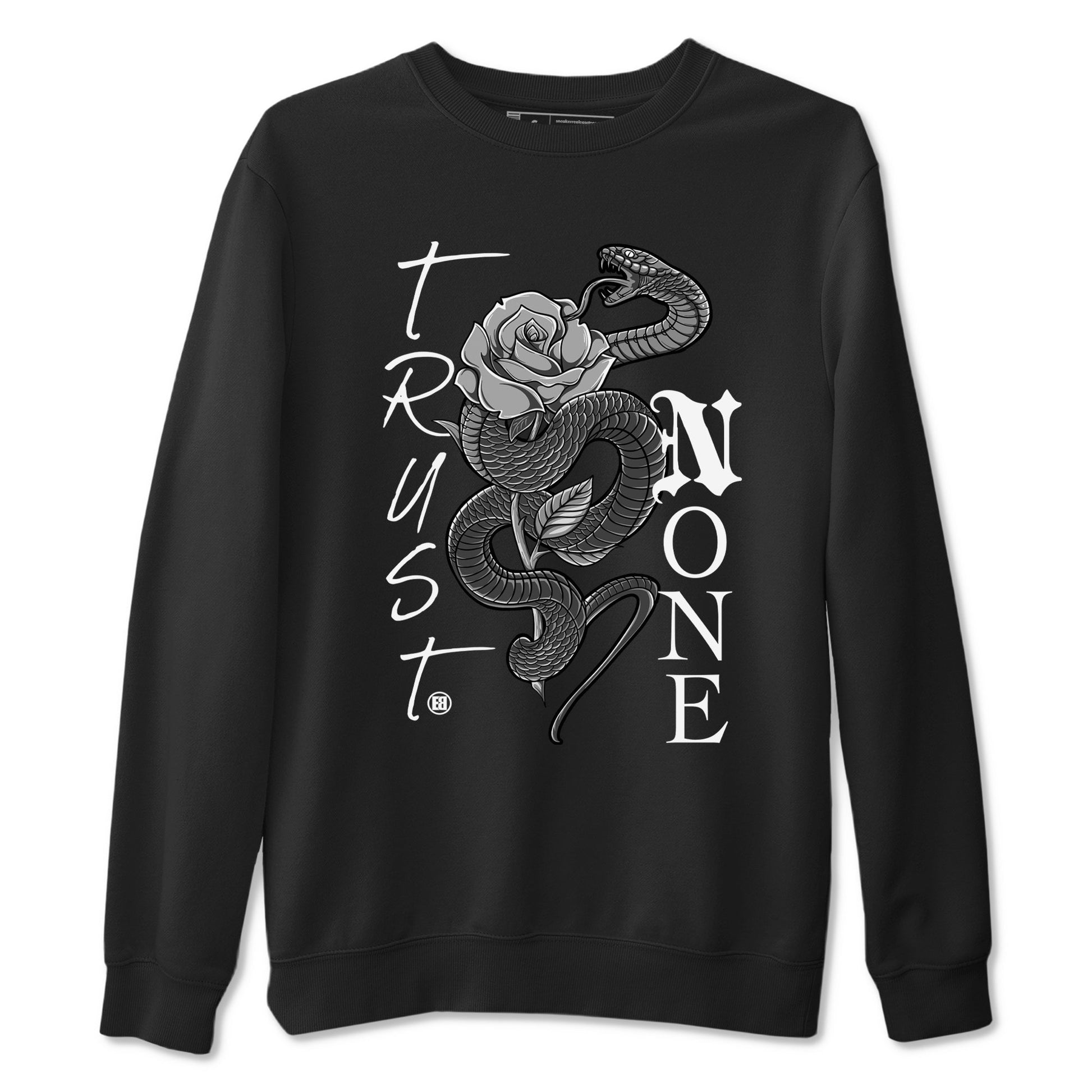 Trust None Sneaker Tees - Air Jordan 4 Wet Cement