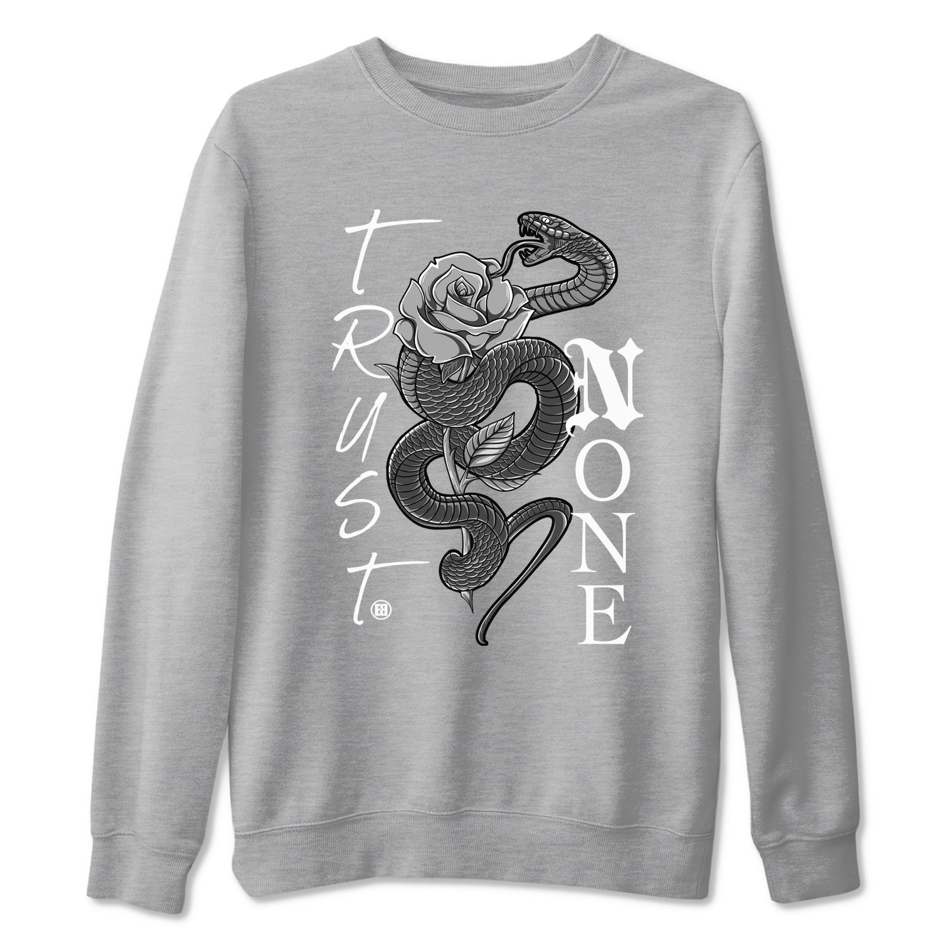 Trust None Sneaker Tees - Air Jordan 4 Wet Cement