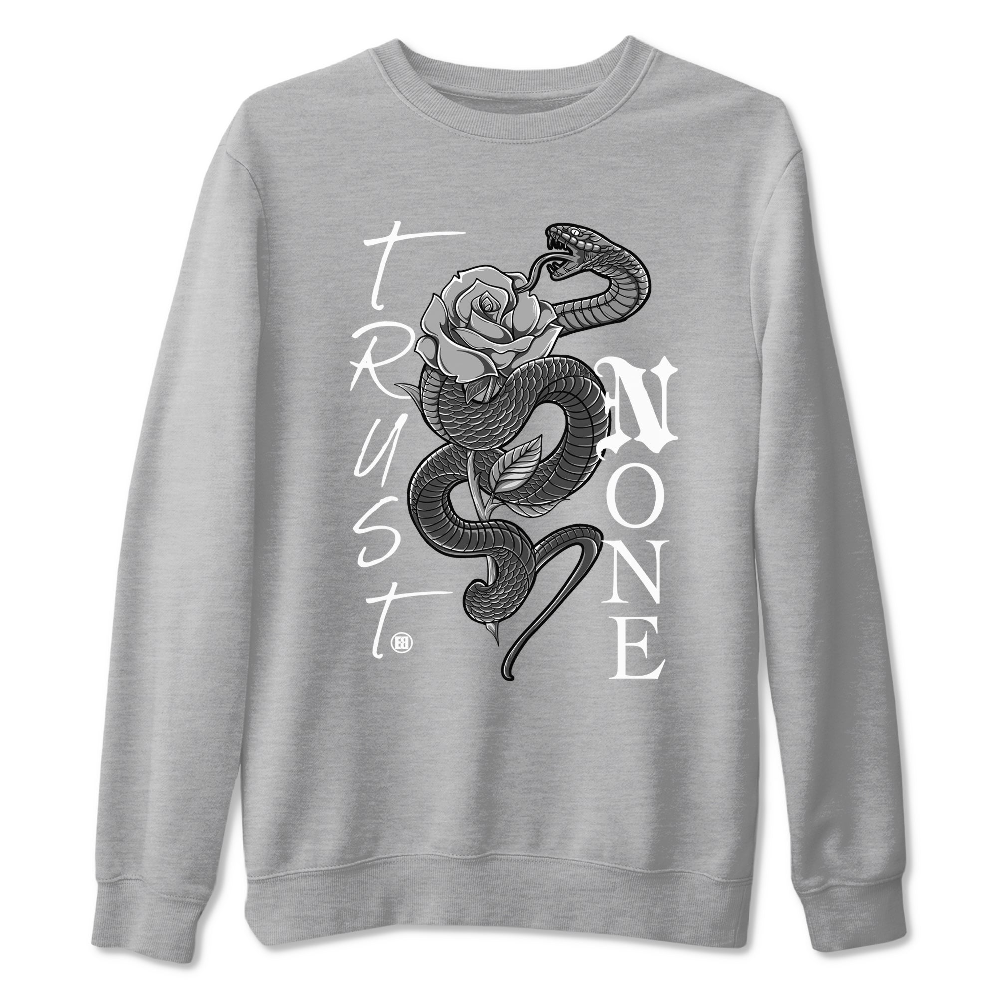 Trust None Sneaker Tees - Air Jordan 4 Wet Cement