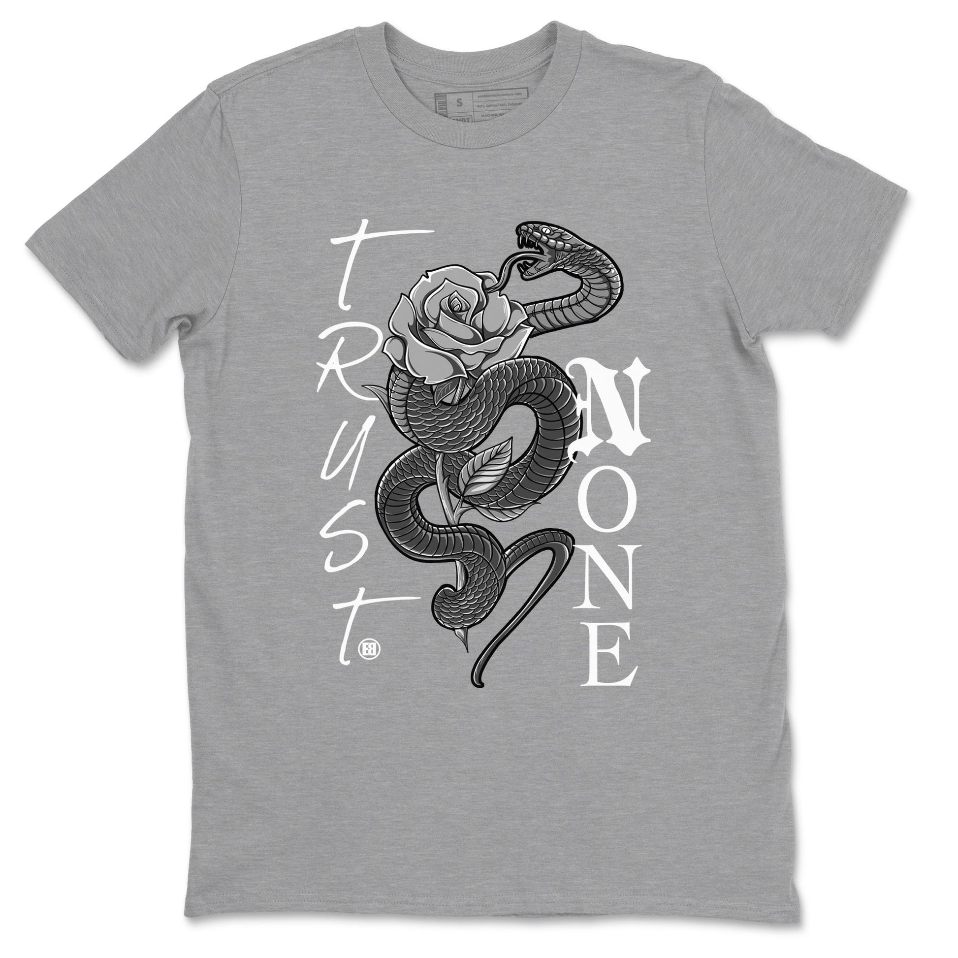 Trust None Sneaker Tees - Air Jordan 4 Wet Cement