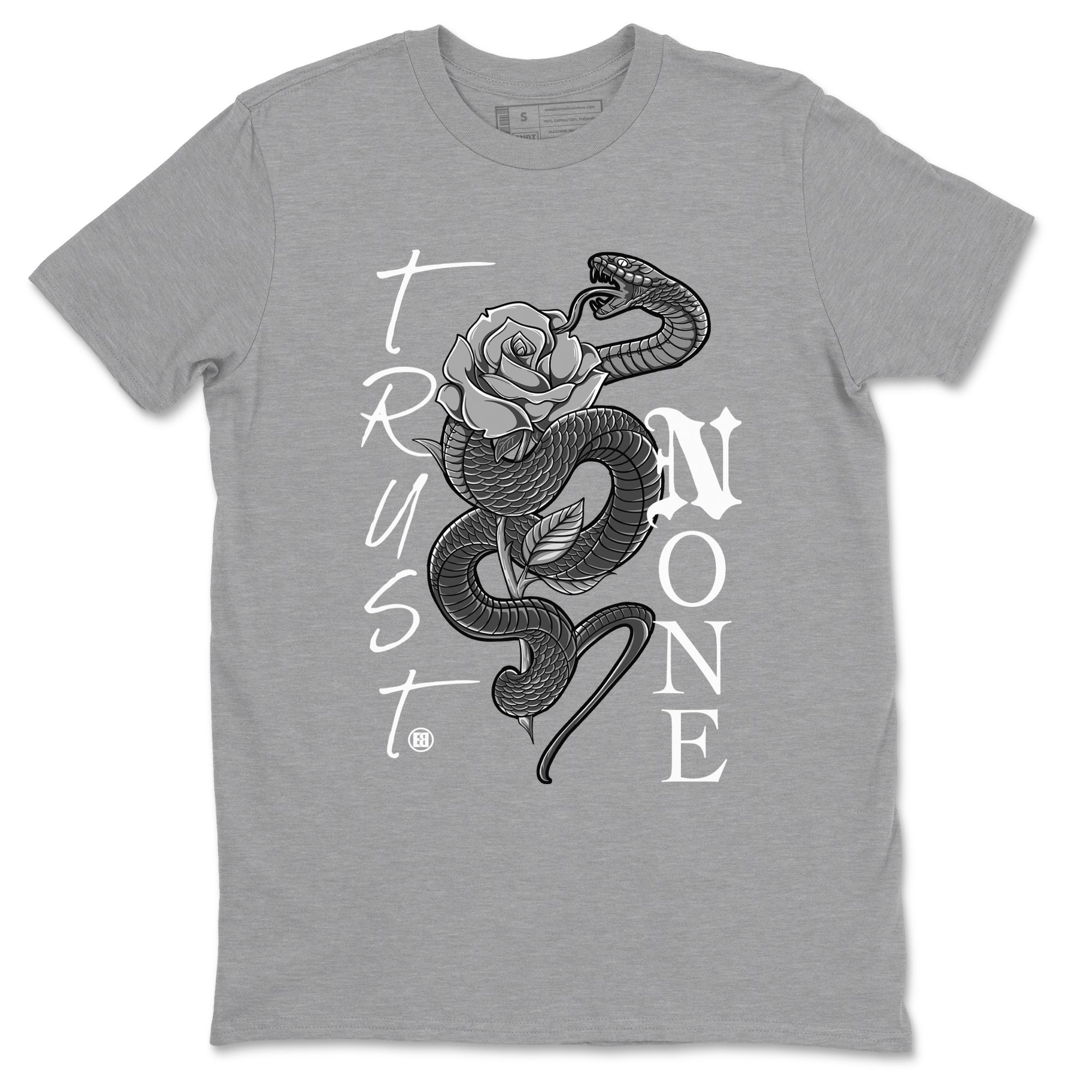 Trust None Sneaker Tees - Air Jordan 4 Wet Cement