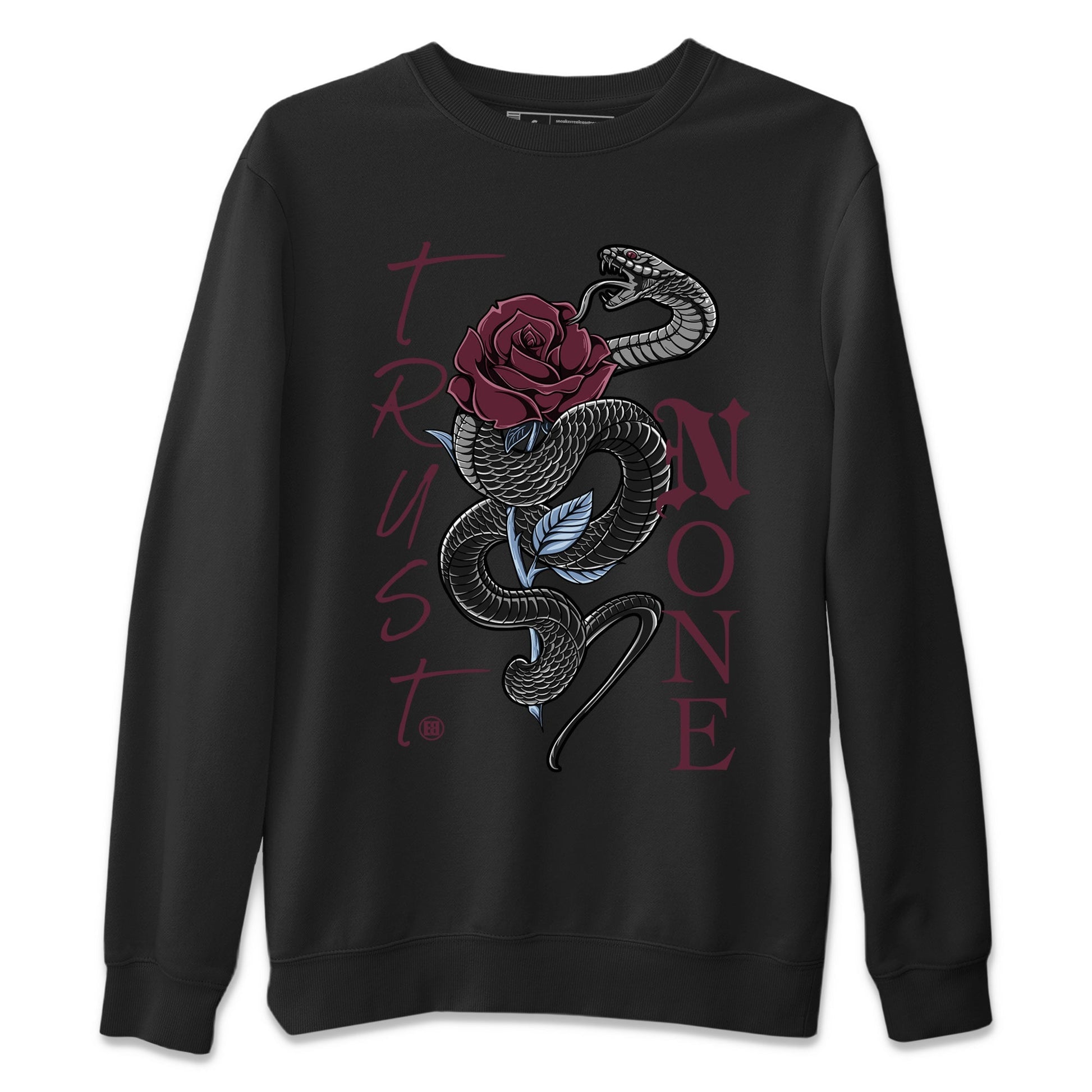 Trust None Unisex Tops - Air Jordan 5 Burgundy