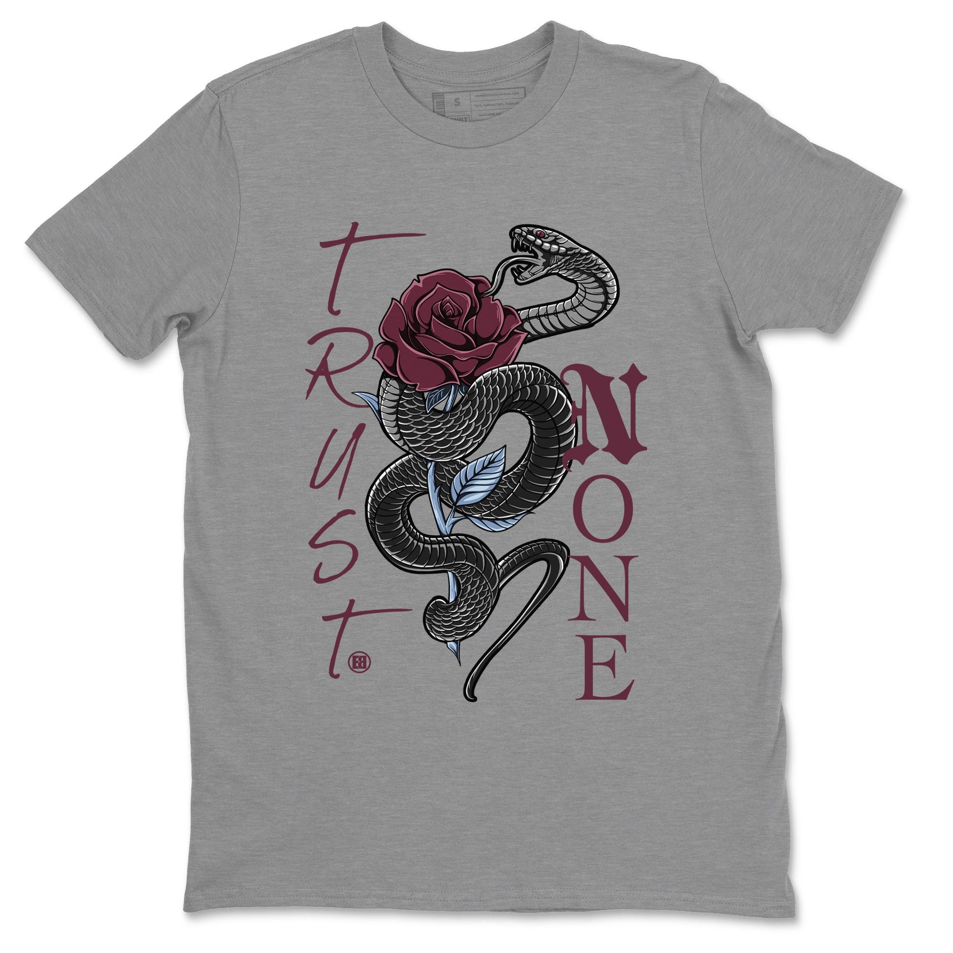Trust None Unisex Tops - Air Jordan 5 Burgundy