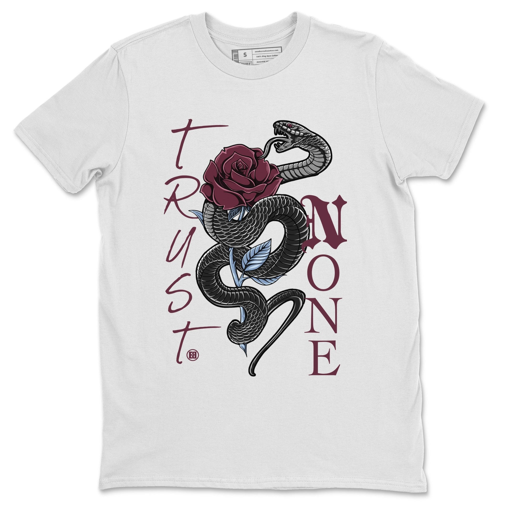 Trust None Unisex Tops - Air Jordan 5 Burgundy
