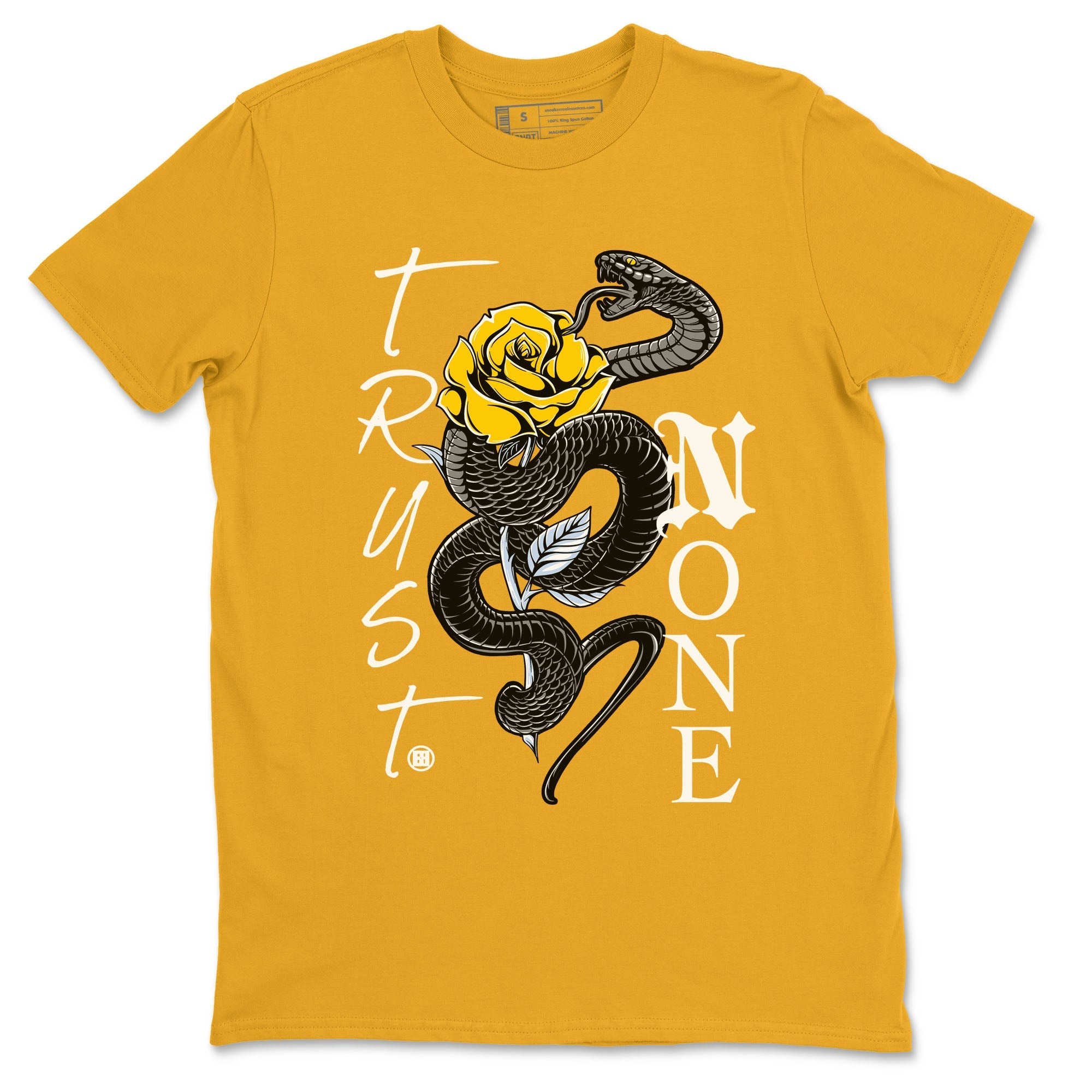 Trust None Sneaker Tees - Air Jordan 6 Yellow Ochre