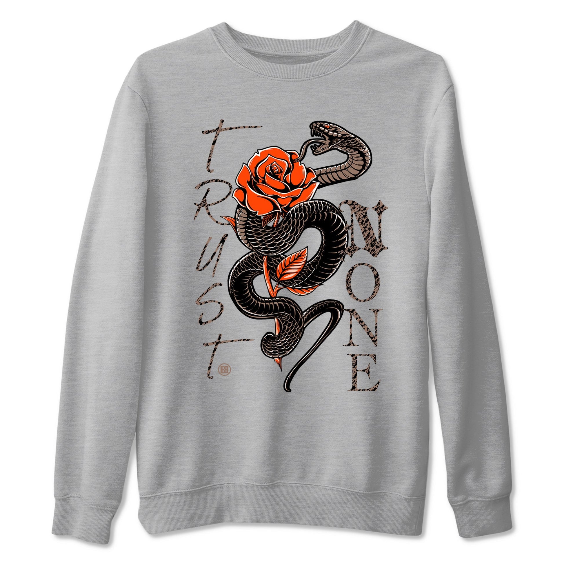 Trust None Sneaker Tees - Yeezy 350 Carbon Beluga