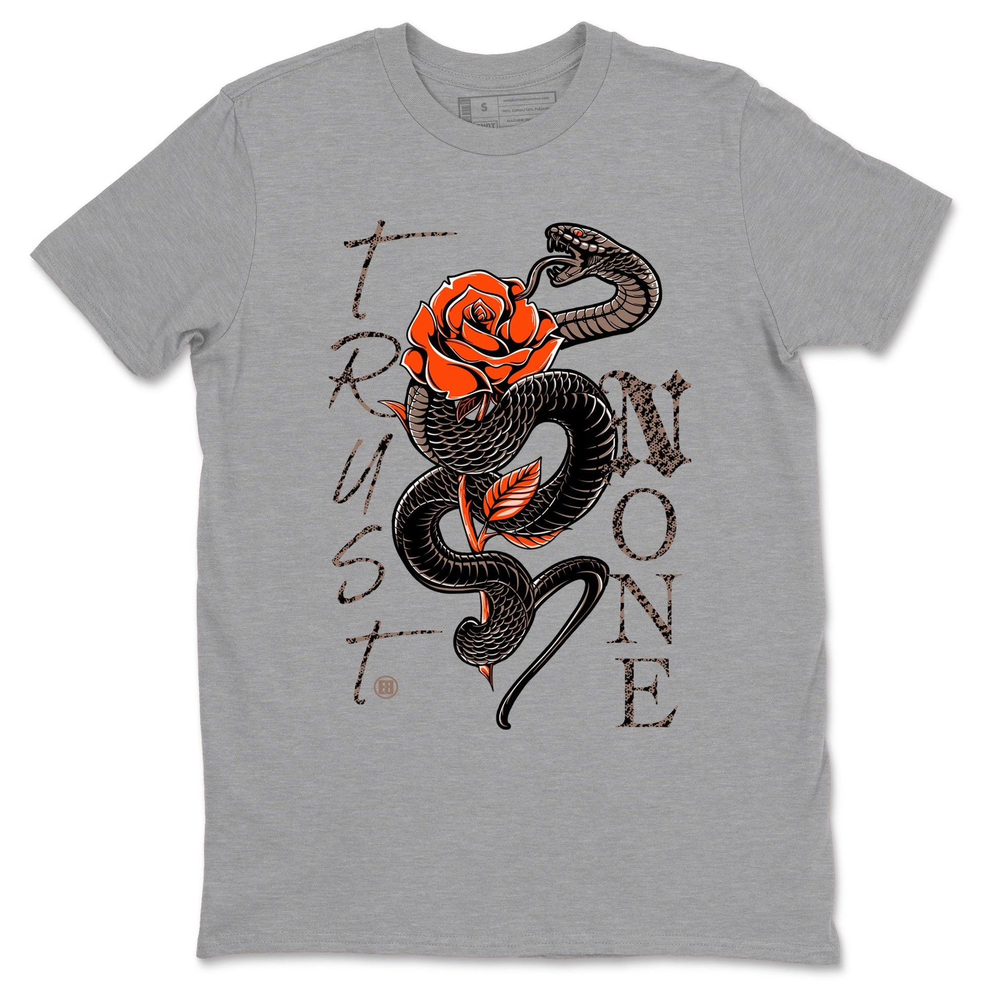 Trust None Sneaker Tees - Yeezy 350 Carbon Beluga